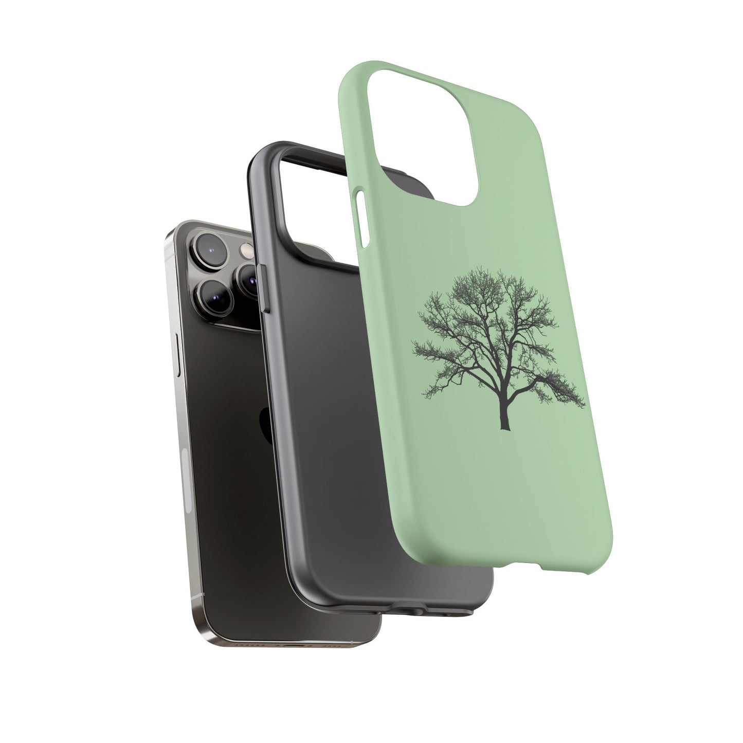 Minimalist Tree Phone Case, Nature-Inspired Phone Cover, Eco-Friendly Cell Phone Accessory, Perfect Gift for Nature Lovers