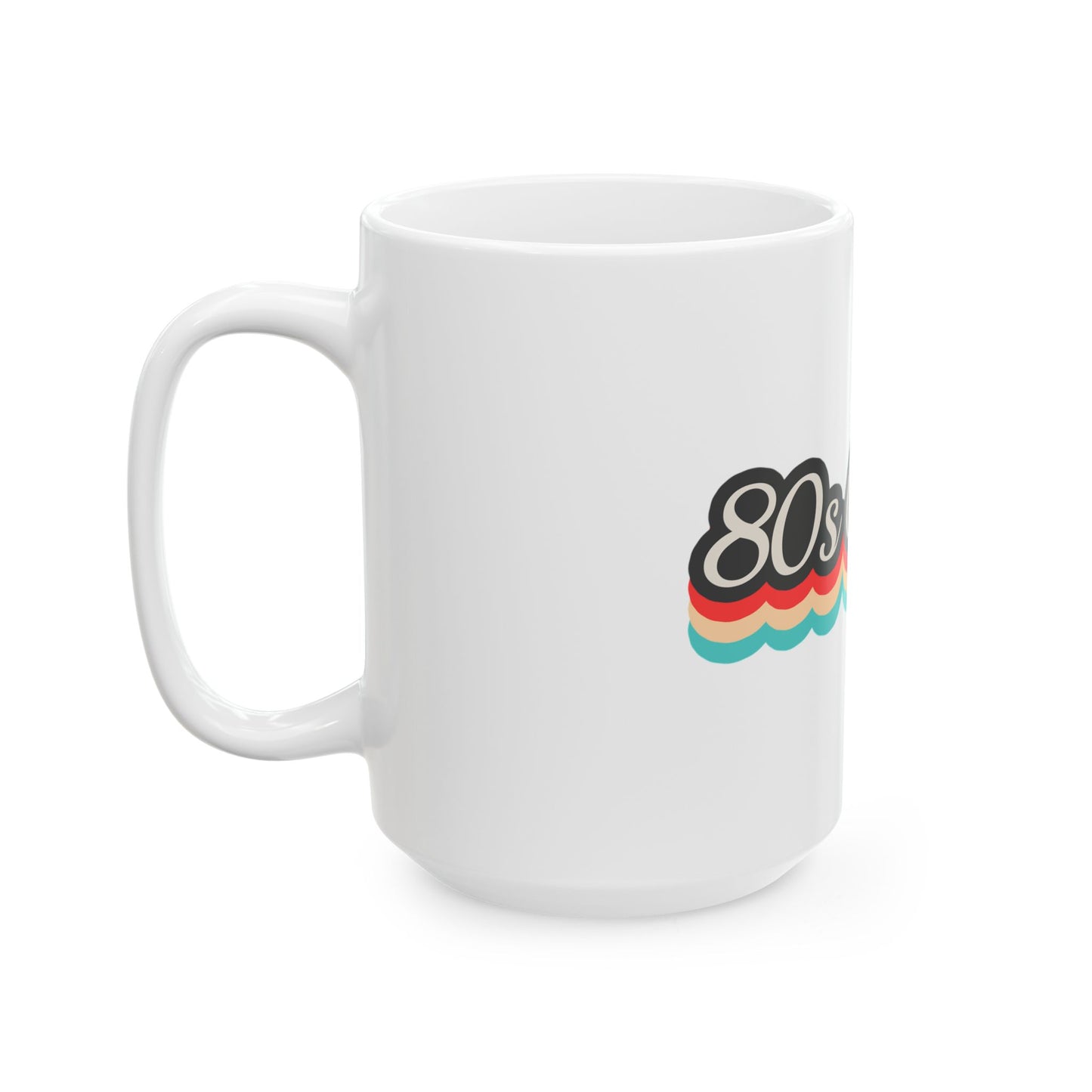 Retro 80s Child Ceramic Mug - Perfect Gift for Nostalgic Teas, Coffee Lovers, Birthday Present, Fun Home Décor, Unique Collectible