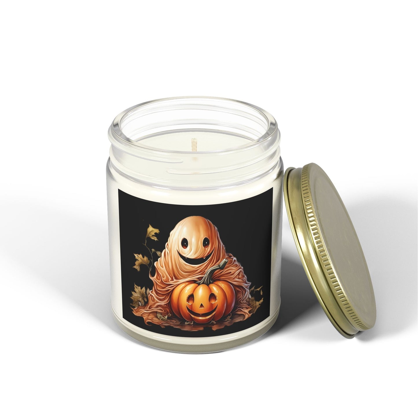Halloween Scented Candles, Fall Decor, Cozy Home Fragrance, Pumpkin Spice Candle, Spooky Vibes, Autumn Gift