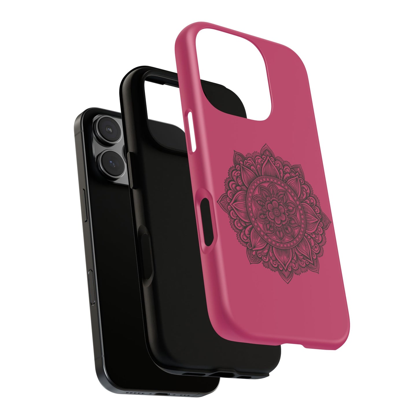 Vibrant Mandala Phone Case, Artistic Protection Cover, Gift for Her, Trendy Accessories, Birthday or Holiday Present