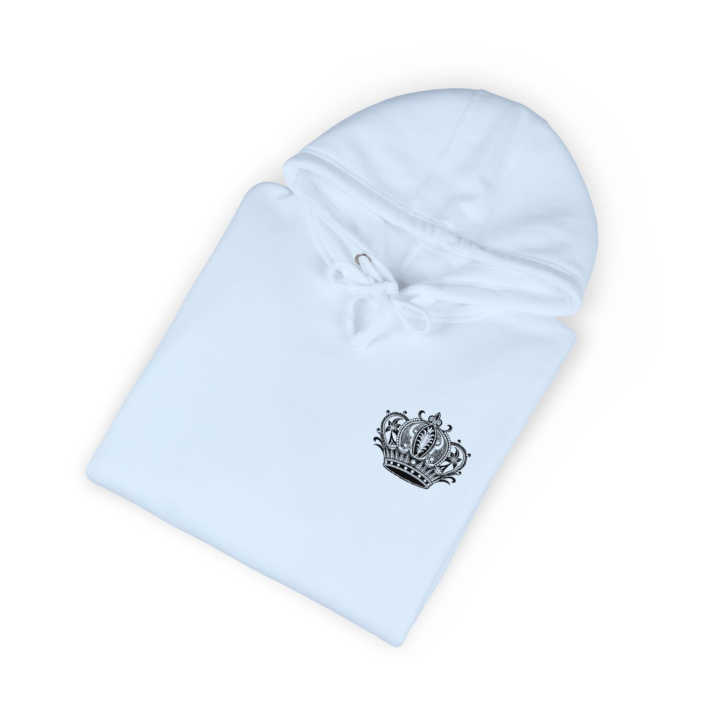 Crown Floral Unisex Fleece Hoodie | Cozy Streetwear, Perfect Gift for Him & Her, Autumn Fashion, Casual Wear, Trendy Outfit