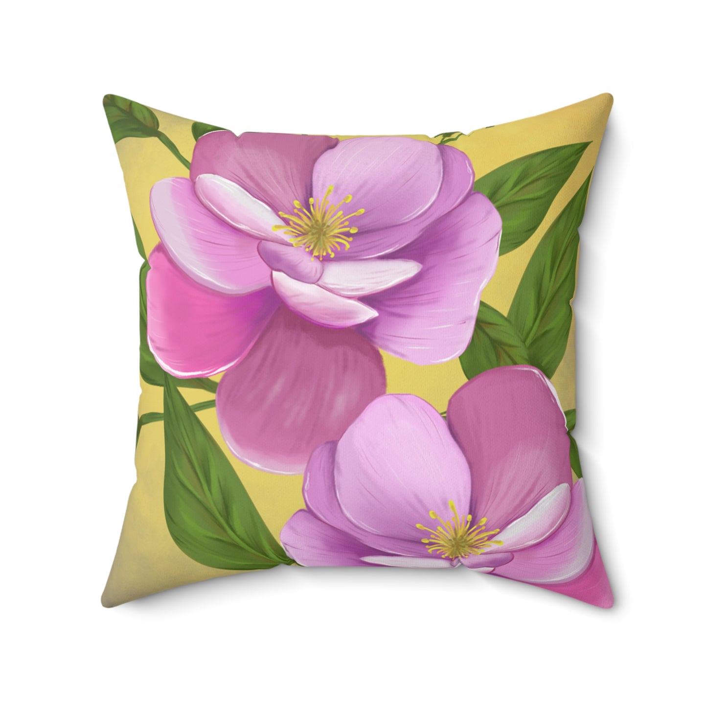 Spun Polyester Square Pillow
