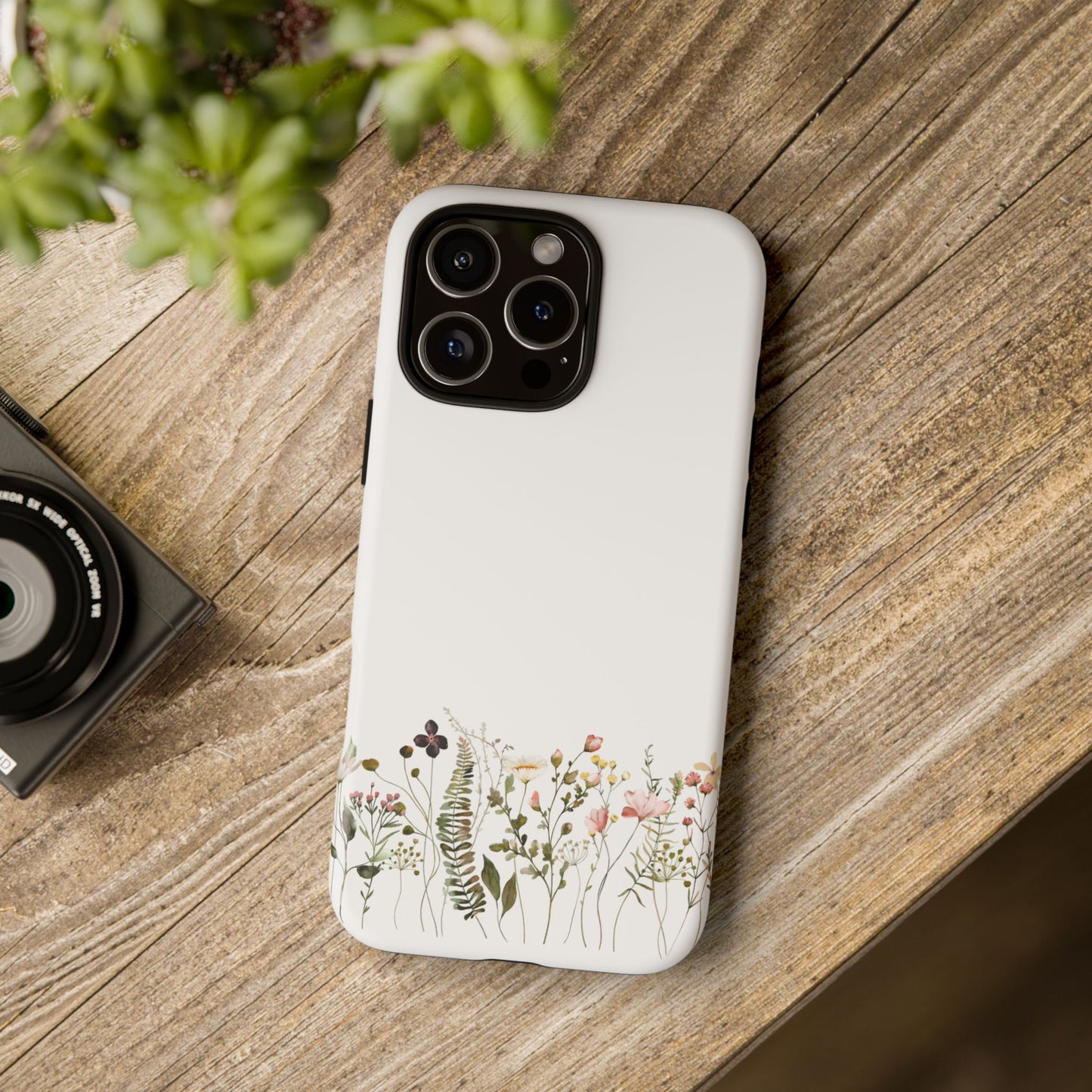 Floral Phone Case - Tough Cases for Nature Lovers, Stylish Floral Design, Phone Protection, Gifts for Her, Eco-Friendly Tech Accessories