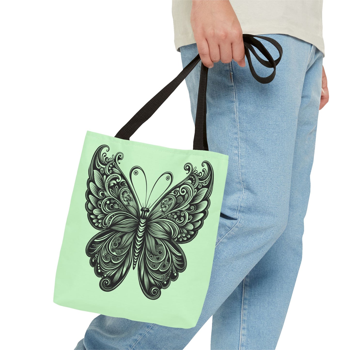Butterfly Tote Bag | Stylish Eco-Friendly Bag, Nature Lover Gift, Shopping, Beach, Travel, Reusable, Spring Decor