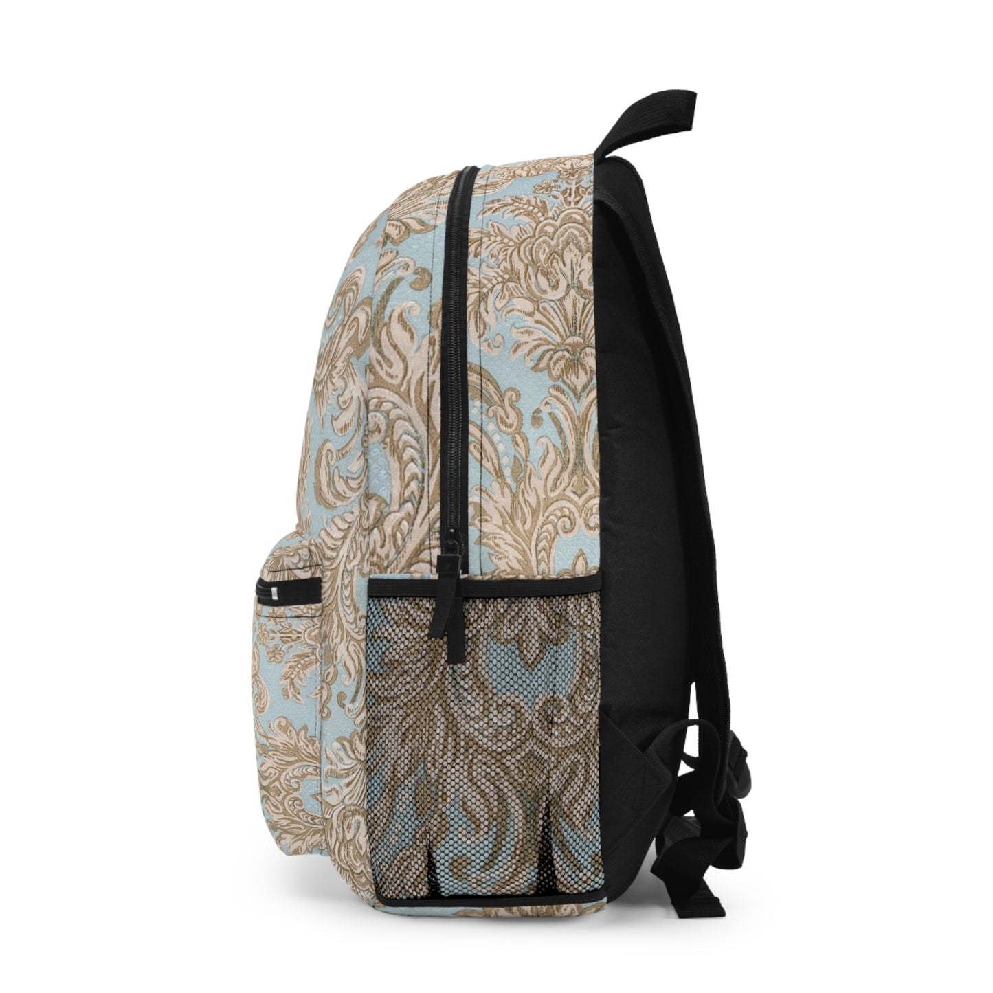 Elegant Floral Backpack, Stylish School Bag, Trendy Travel Backpack, Chic Backpack for Women, Vintage Inspired Daypack