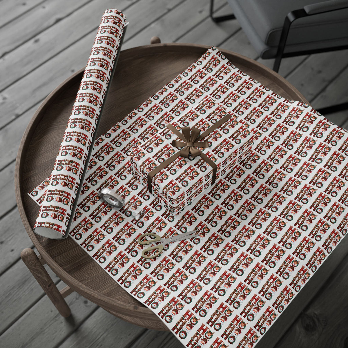 Festive Wrapping Paper, Holiday Gift Wrap, Christmas Wrap, Decorative Paper for Gifts, Seasonal Gift Wrap