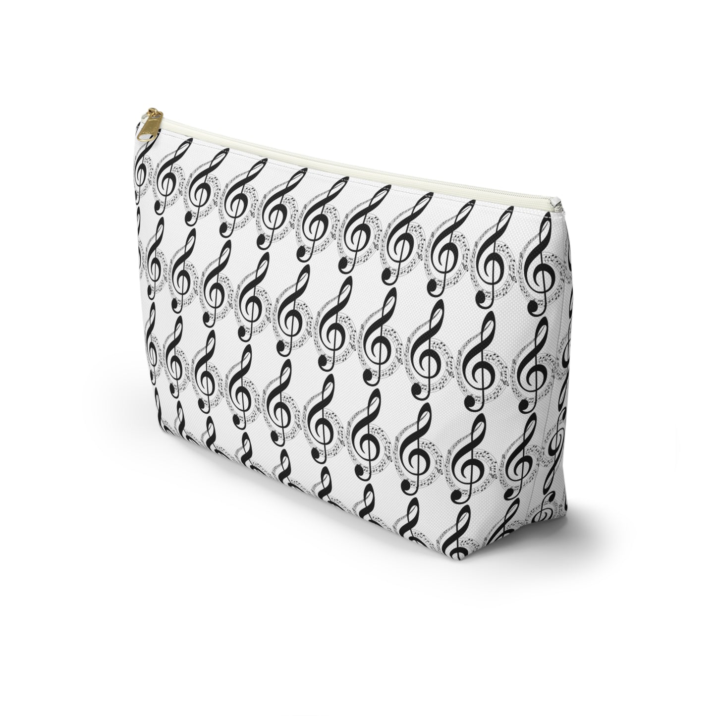 Musical Notes Accessory Pouch, Perfect for Musicians, Concert Goers