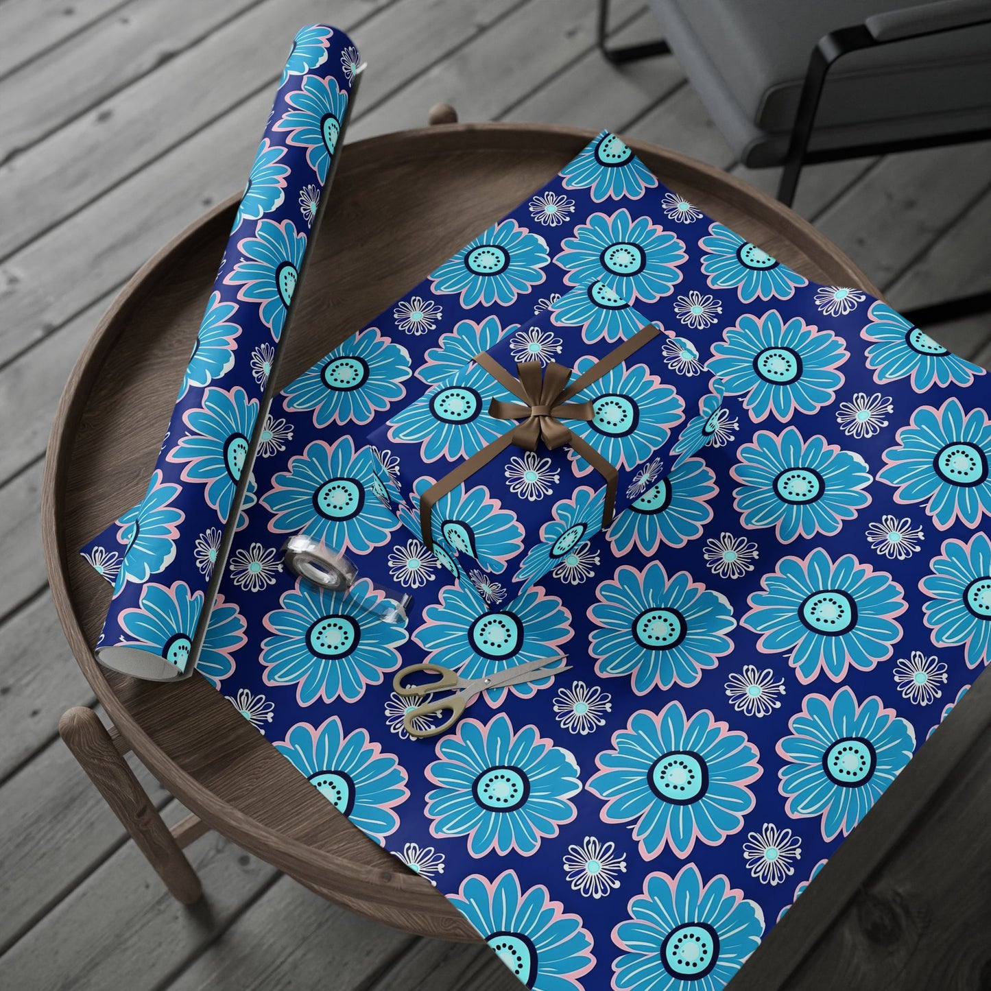 Vibrant Floral Wrapping Paper - Perfect for Gifts, Occasions, Birthdays