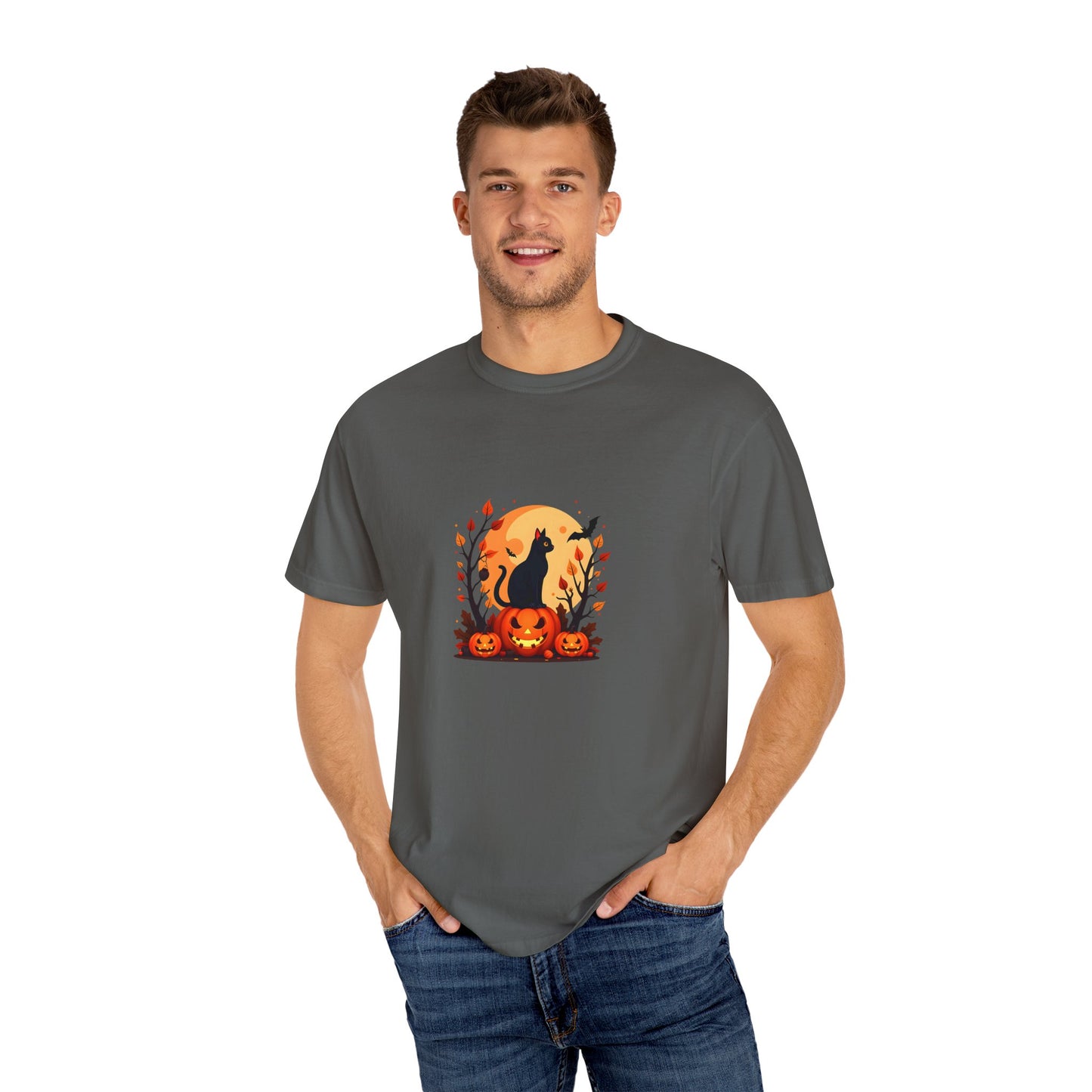 Unisex Garment-Dyed T-shirt - Halloween