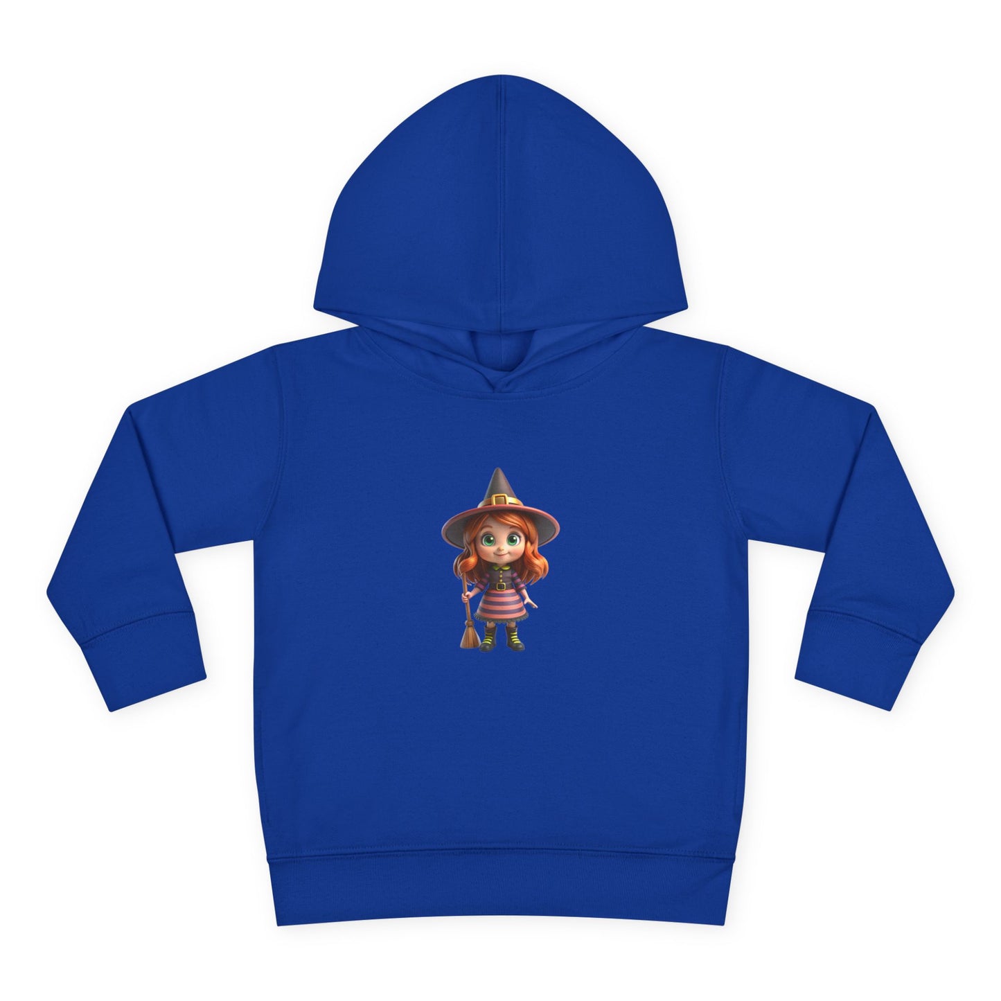 Toddler Witch Fleece Hoodie, Cute Kids Pullover, Halloween Costume, Cozy Toddler Apparel, Spooky Season Gear, Gift for Little Ones