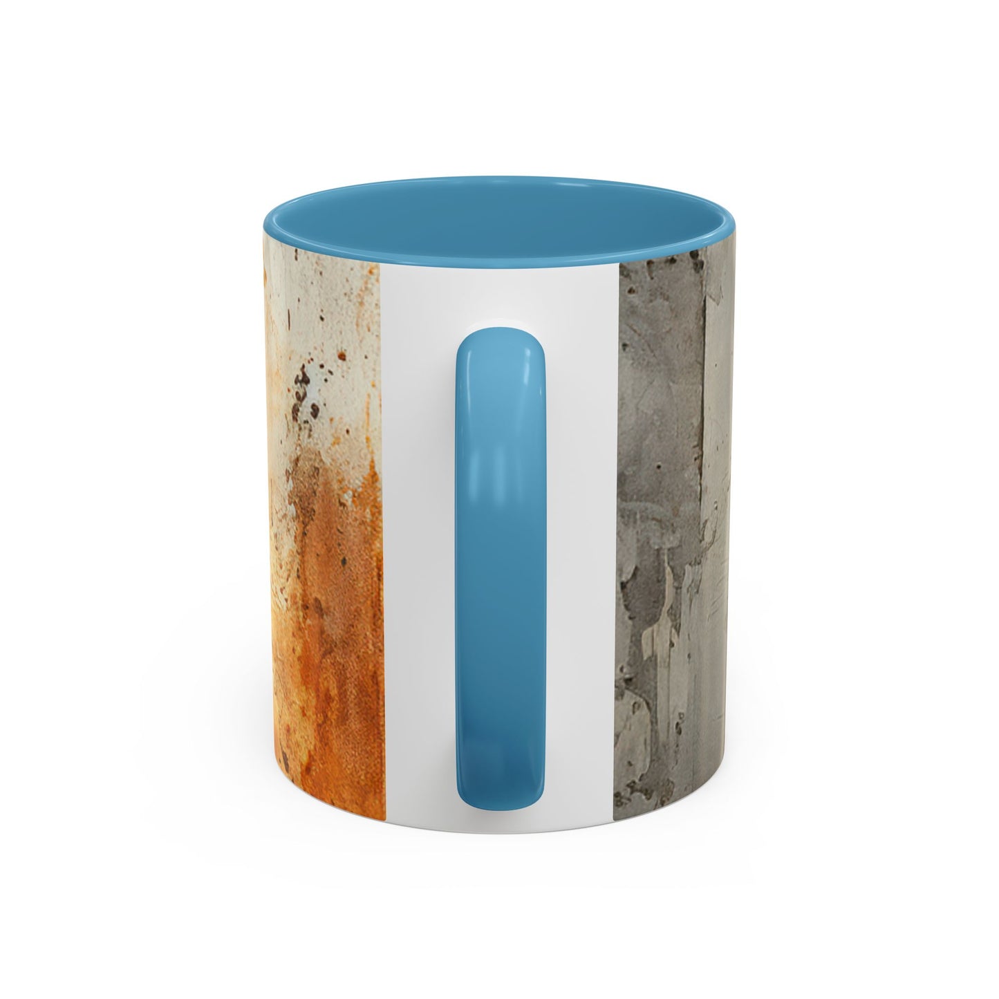 Rustic Accent Coffee Mug, Unique Artistic Mug