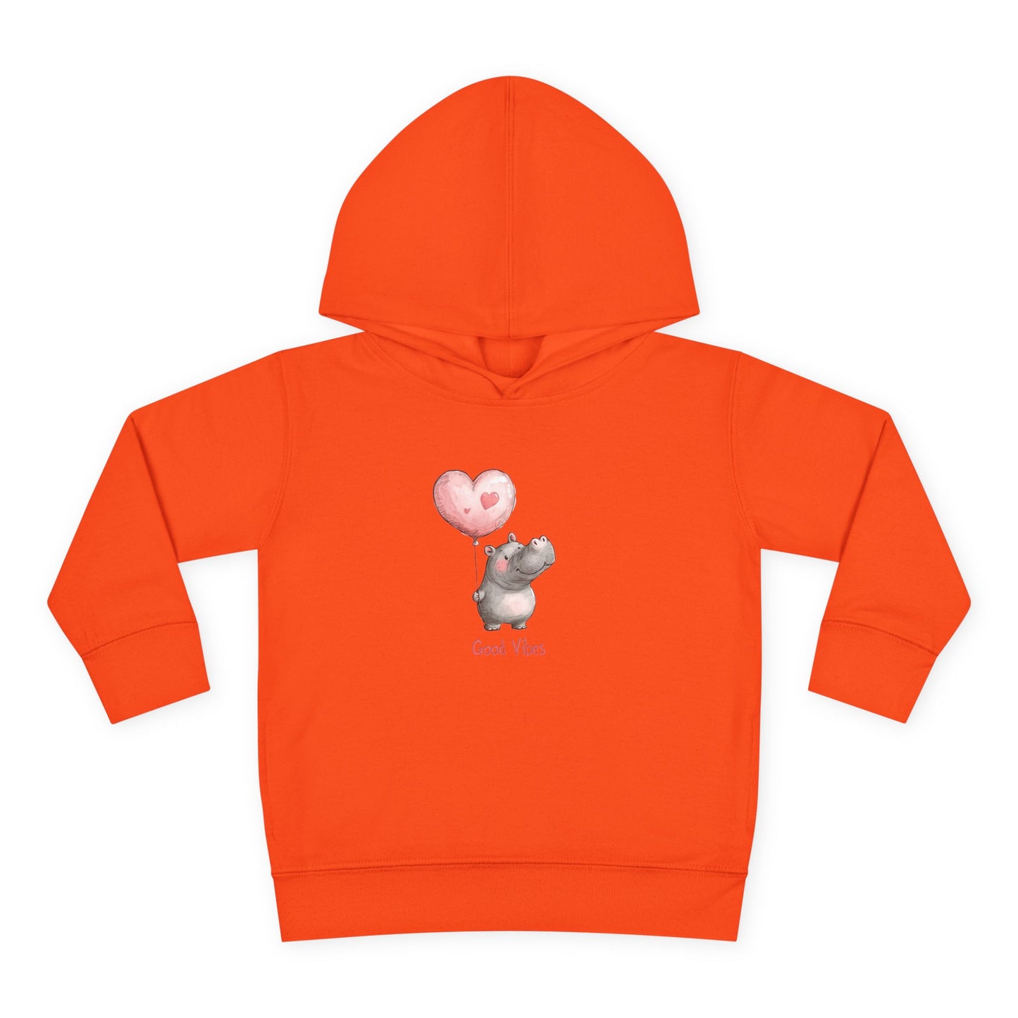 Good Vibes Toddler Hoodie, Cute Kids Pullover, Fleece Jacket, Fun Gifts for Toddlers, Baby Shower Present, Birthday Outfit