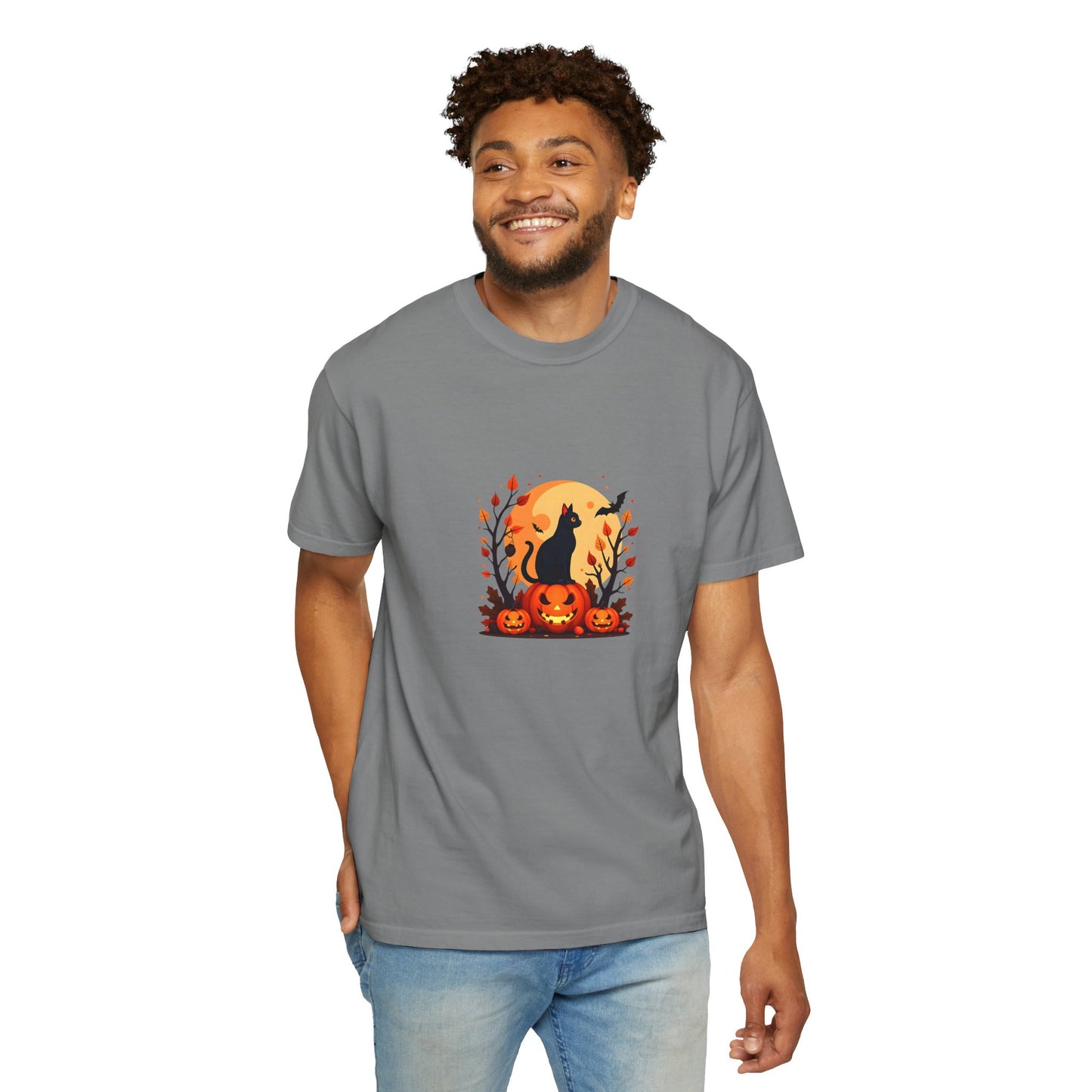 Unisex Garment-Dyed T-shirt - Halloween