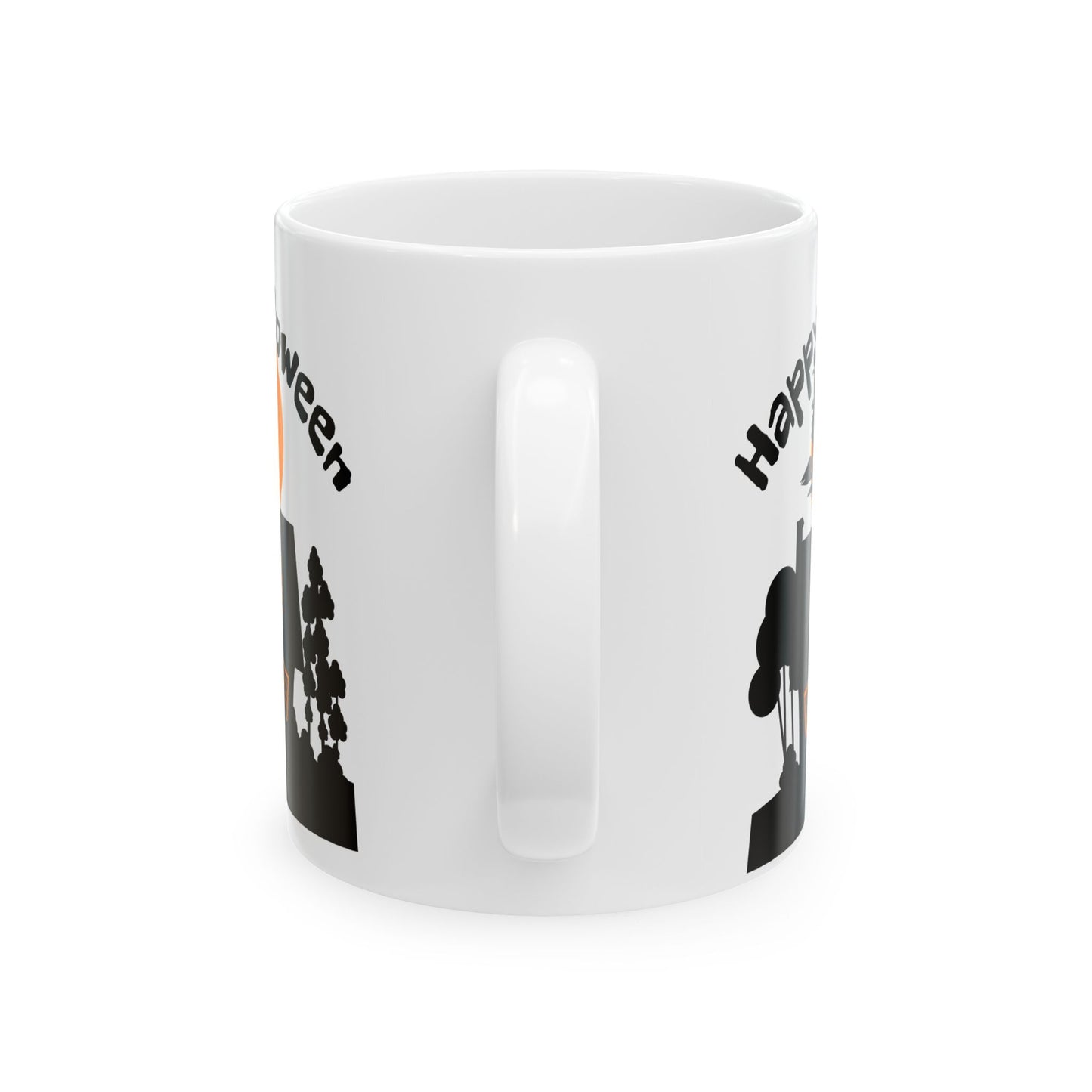 Halloween Ceramic Mug, Perfect for Coffee, Tea, Halloween Gift, Seasonal Decor, Fun Kitchenware, Trick or Treat