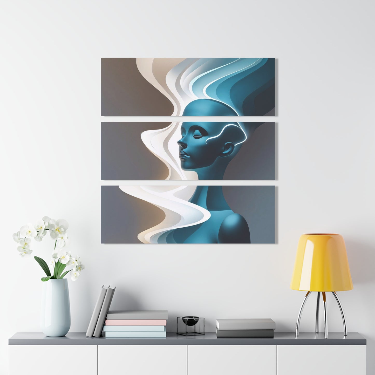 Modern Acrylic Wall Art Set, Stunning Home Decor, Triptych Prints, Contemporary Art for Living Room, Unique Gift Idea