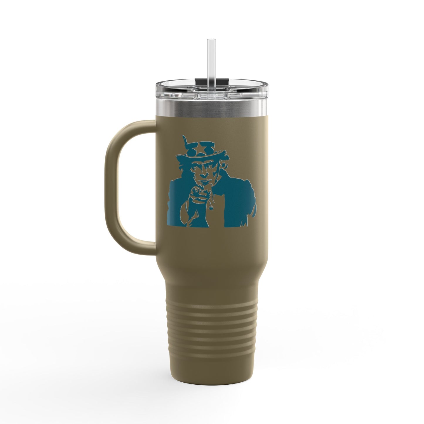 Insulated Travel Mug, 40oz America