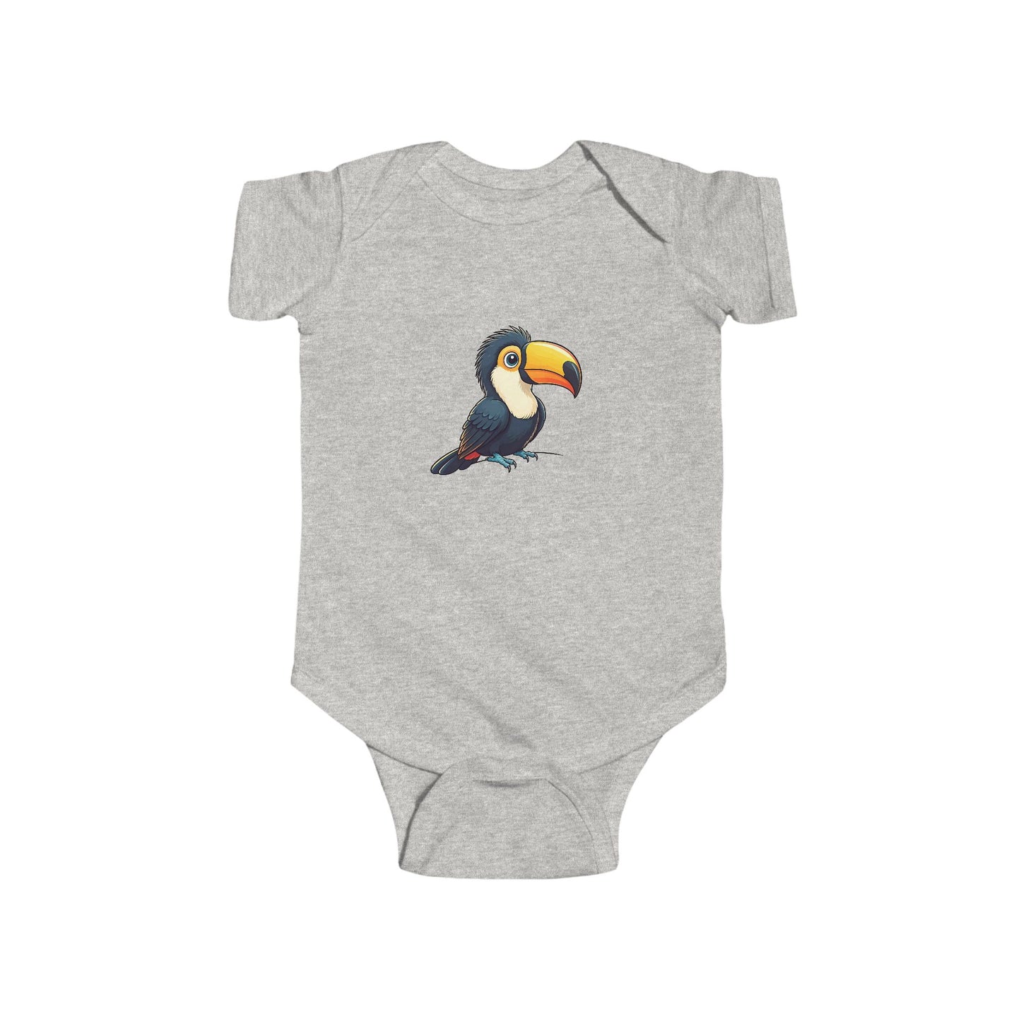 Cute Toucan Infant Bodysuit, Baby Shower Gift, Toddler Outfit, Baby Clothes, Cute Animal Design on Onesie