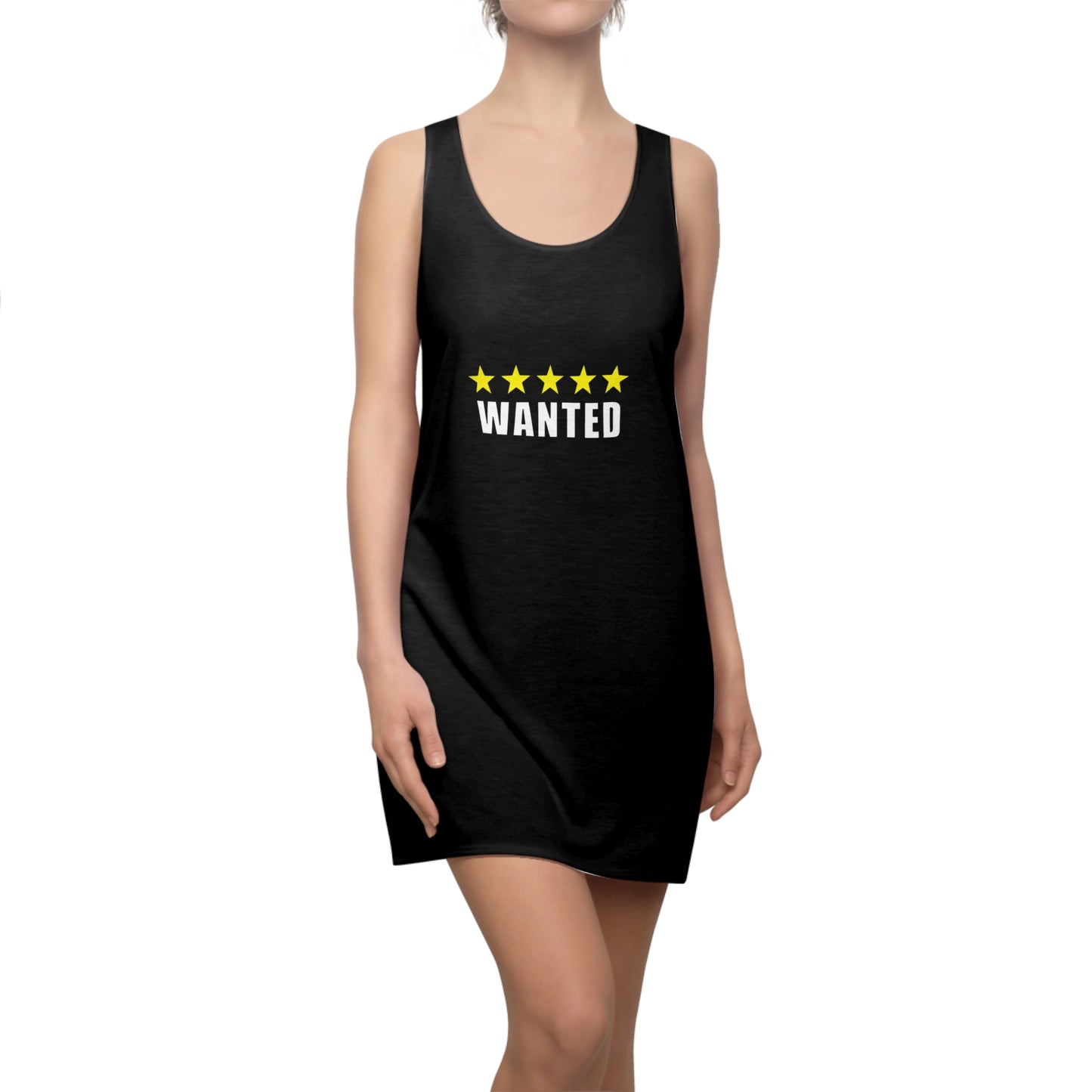 Wanted Stars Racerback Dress - Trendy Summer Dress, Casual Wear, Party Outfit, Unique Gift, Statement Piece