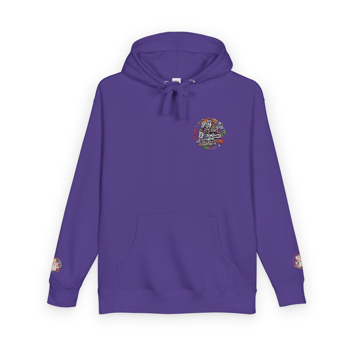 Floral Unisex Fleece Hoodie - Cozy Gift for Nature Lovers, Perfect for Fall, Spring, Birthdays, Relaxation, Outdoor Activities