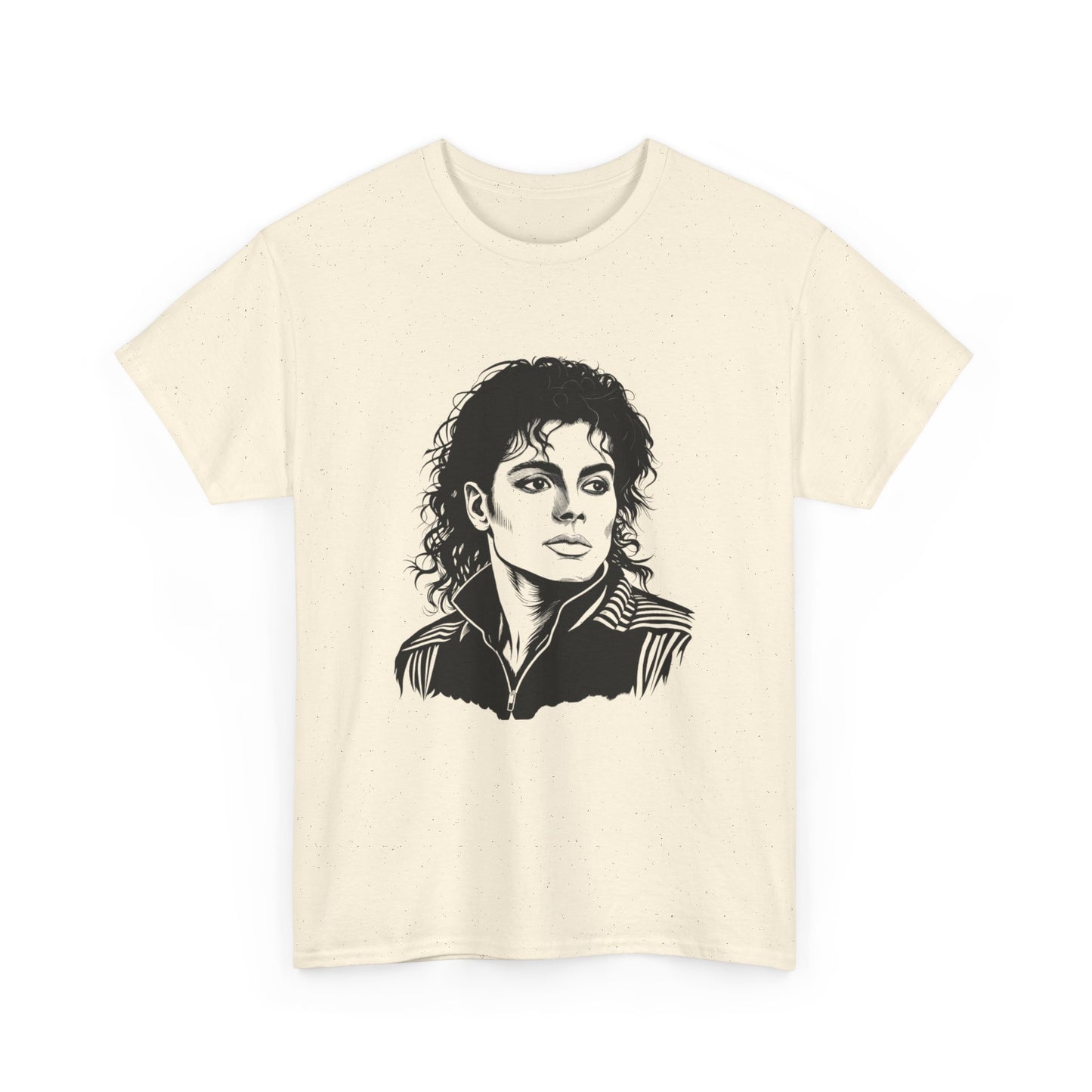 Michael Inspired Unisex Heavy Cotton Tee, Vintage Style Shirt, Retro Graphic Tee, Music Lover Gift, Unisex Casual Wear