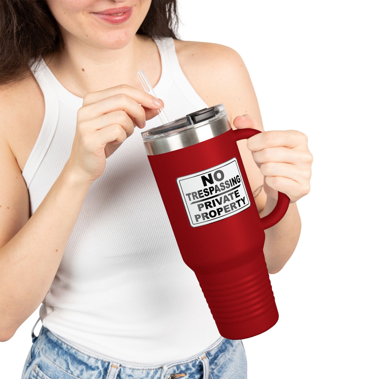 Insulated Travel Mug - 40oz, Stylish Coffee Cup for On-the-Go, Perfect for Outdoor Adventures, Customizable Drinkware, Unique Gifts
