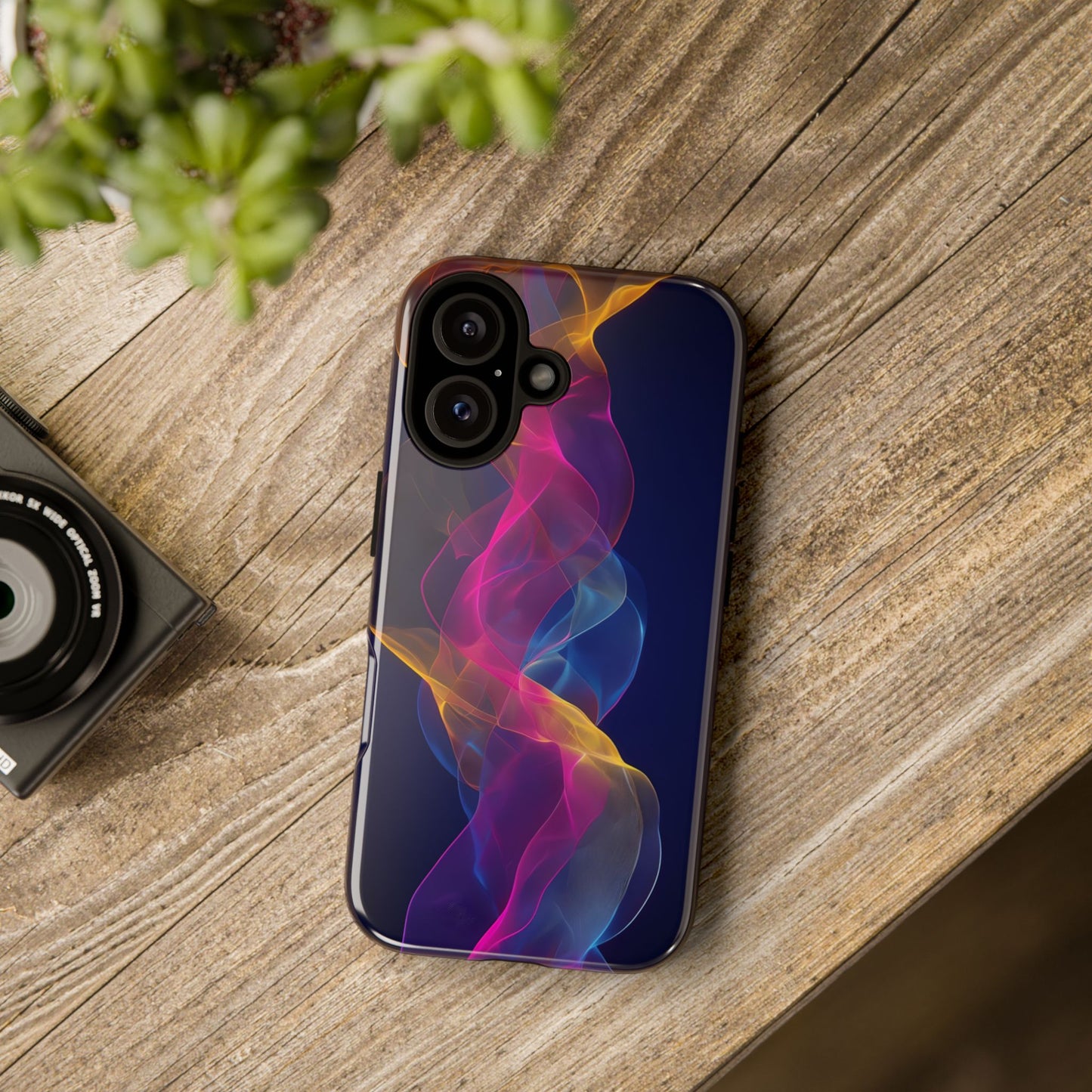Colorful Smoke Phone Case – Tough Cases, Custom Phone Cover
