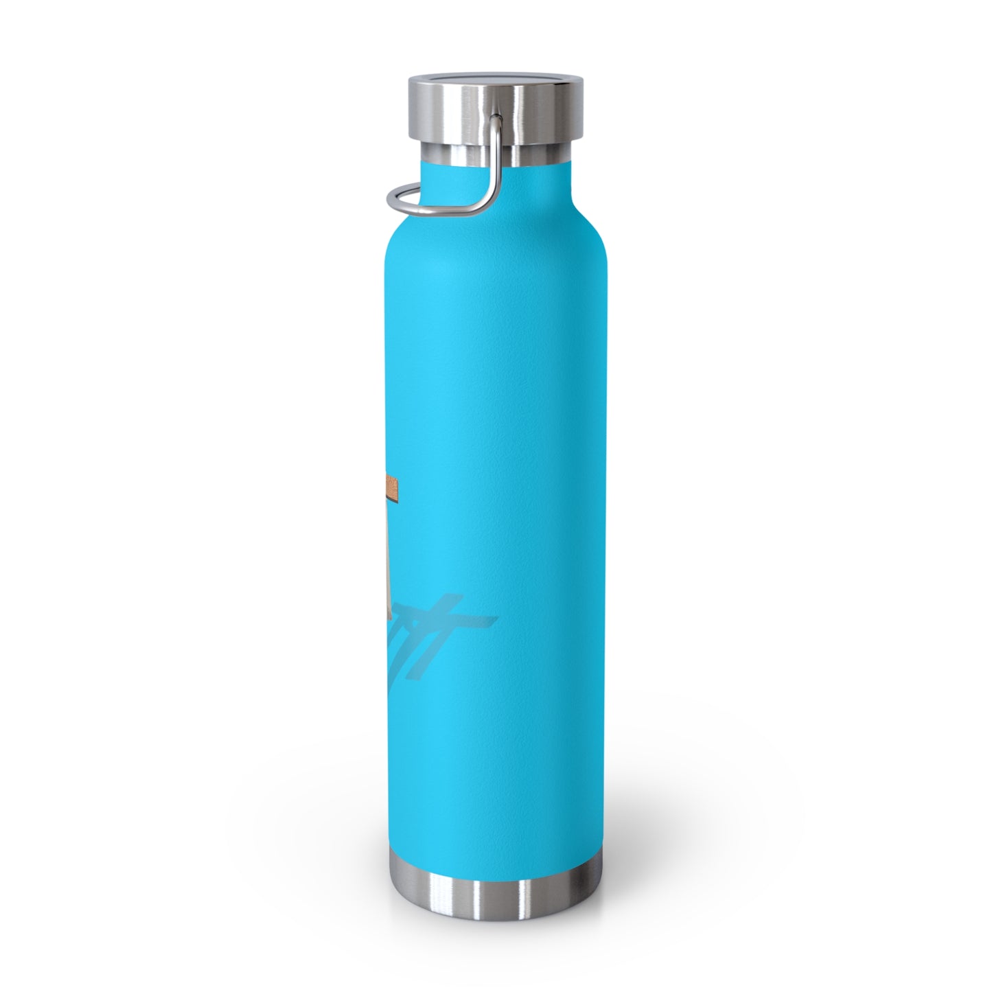 Inspirational Copper Vacuum Insulated Bottle, Faith, Style, Travel, Gifts, Christian