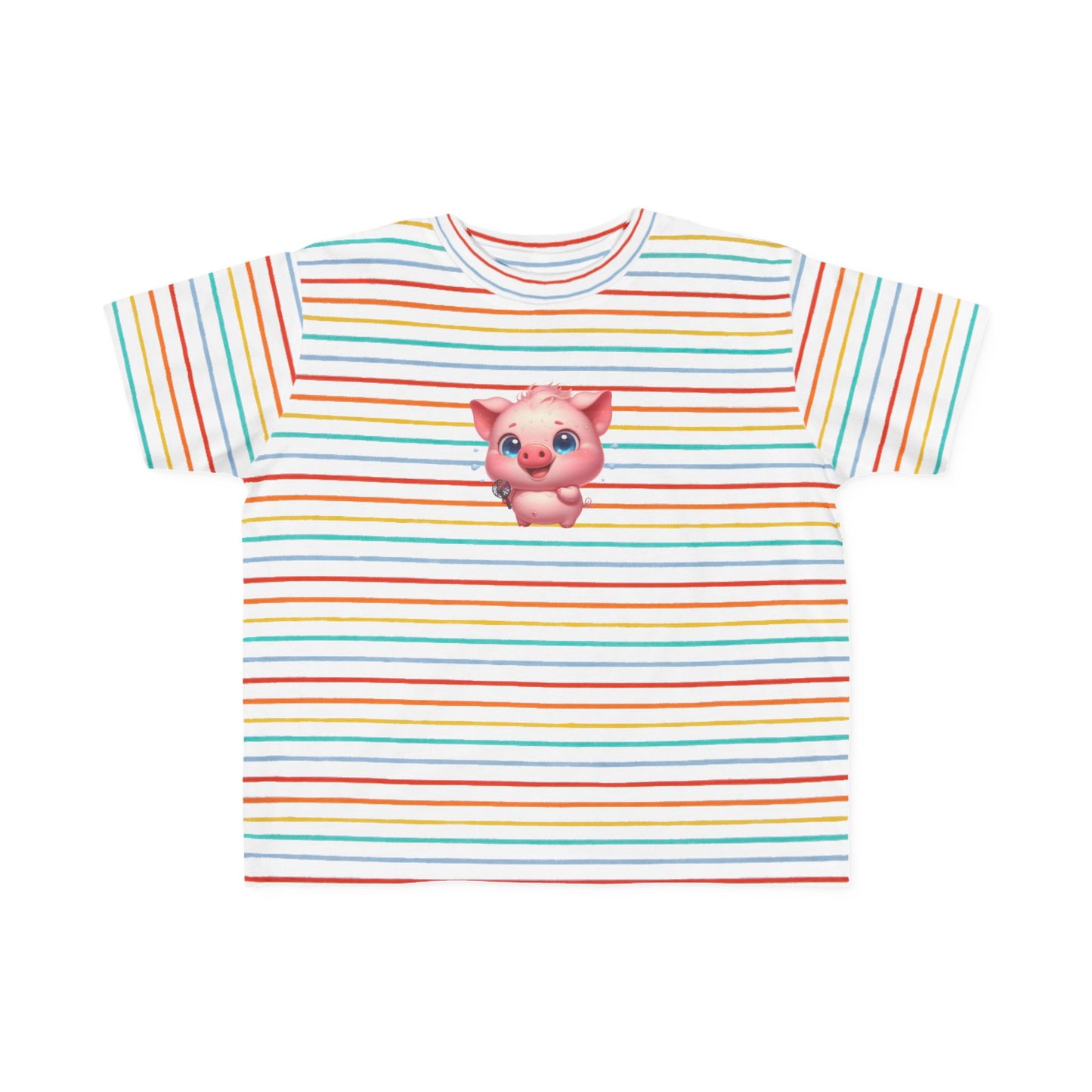 Cute Pig Toddler Tee, Adorable Animal Shirt for Kids, Perfect Baby Gift, Birthday Outfit, Playful Graphic Tee, Toddler Clothing