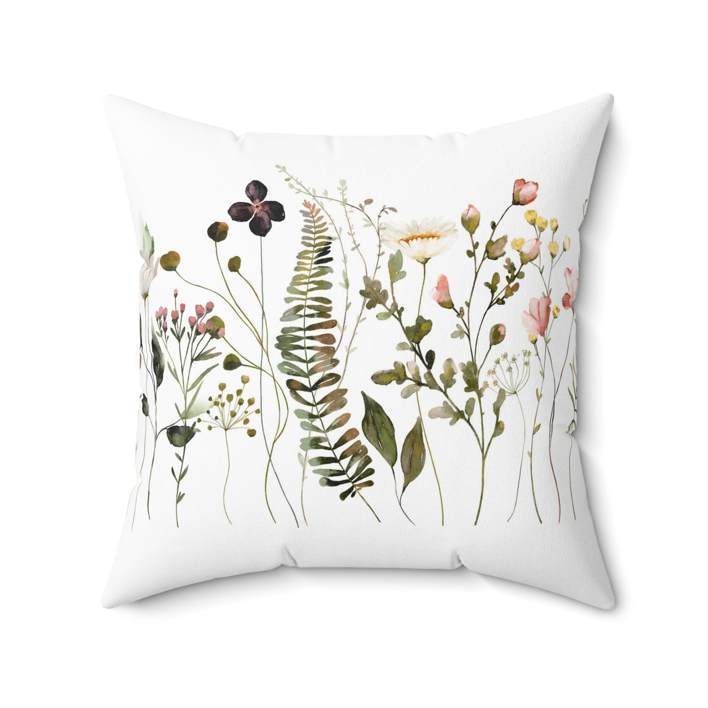 Spun Polyester Square Pillow