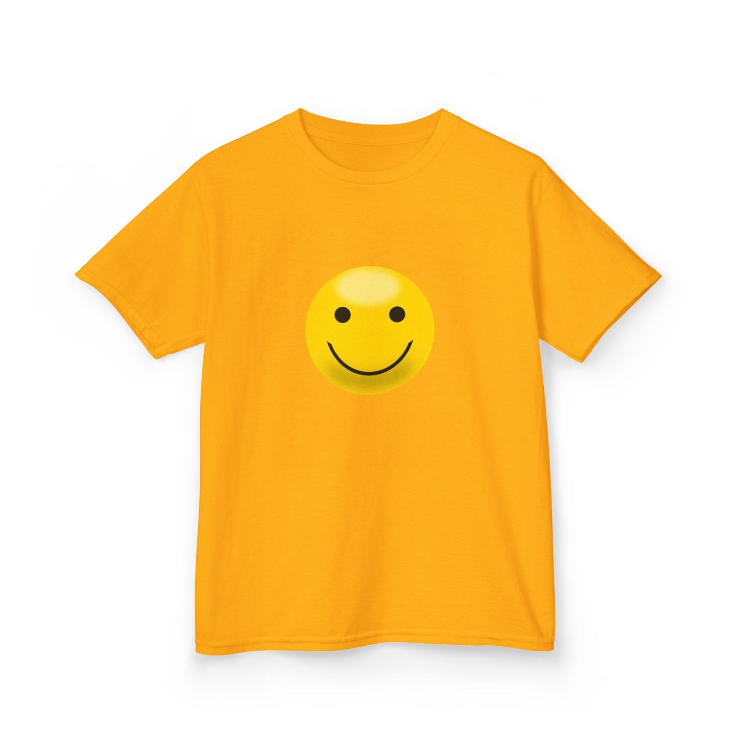 Smiley Face Kids Tee, Funny Kids Shirt, Cute Summer Tee, Gift for Kids, Playful Children