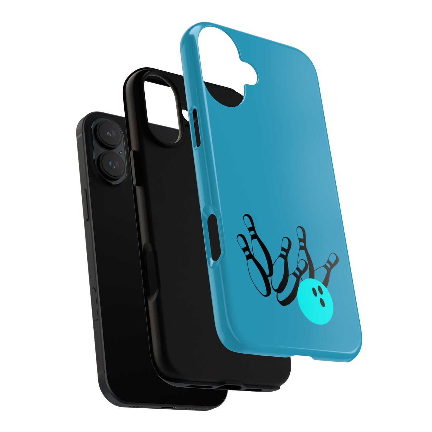 Bowling Phone Case, Tough Cases for Bowling Enthusiasts, Fun Gift for Bowlers, Unique Phone Accessory, Sports Themed Cases