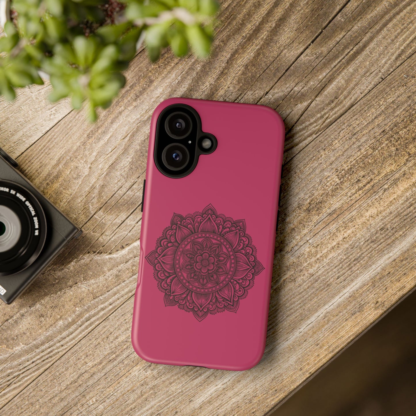 Vibrant Mandala Phone Case, Artistic Protection Cover, Gift for Her, Trendy Accessories, Birthday or Holiday Present