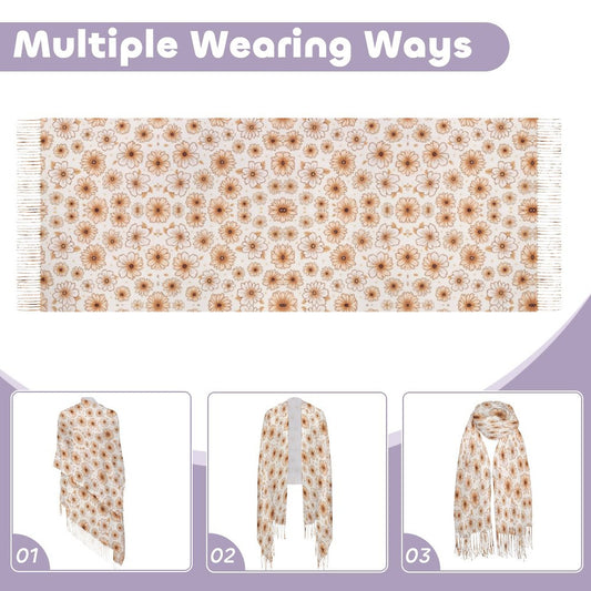 Cashmere-like Tassel Scarf
