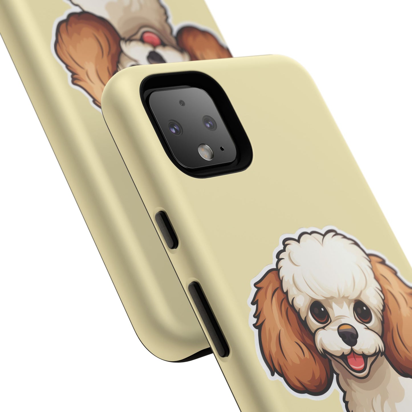 Cute Dog Phone Case, Pet Lover Gift, Custom Phone Cover, Cartoon Dog Case, Durable Phone Accessory