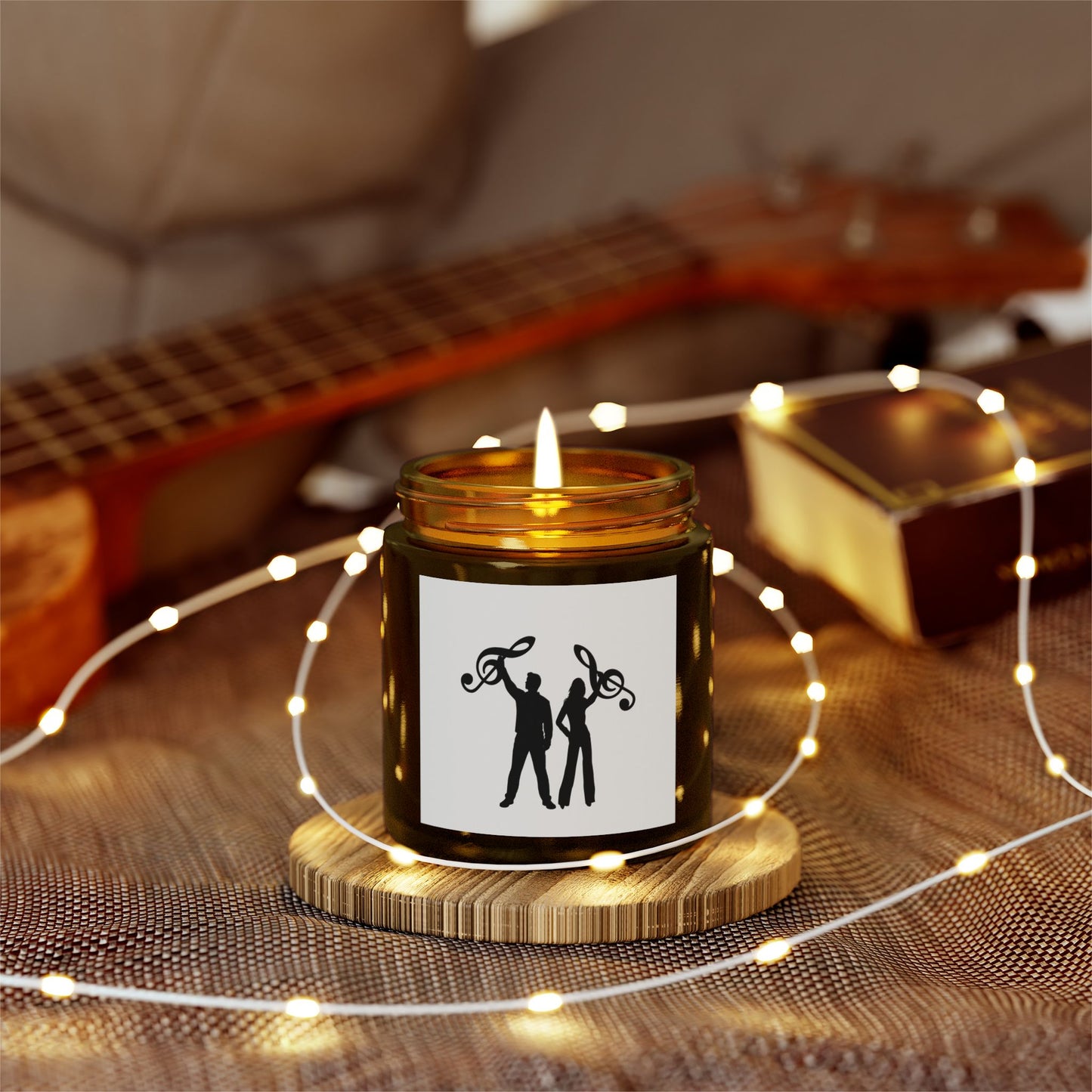 Scented Candles, Coconut Apricot Wax (4oz, 9oz)