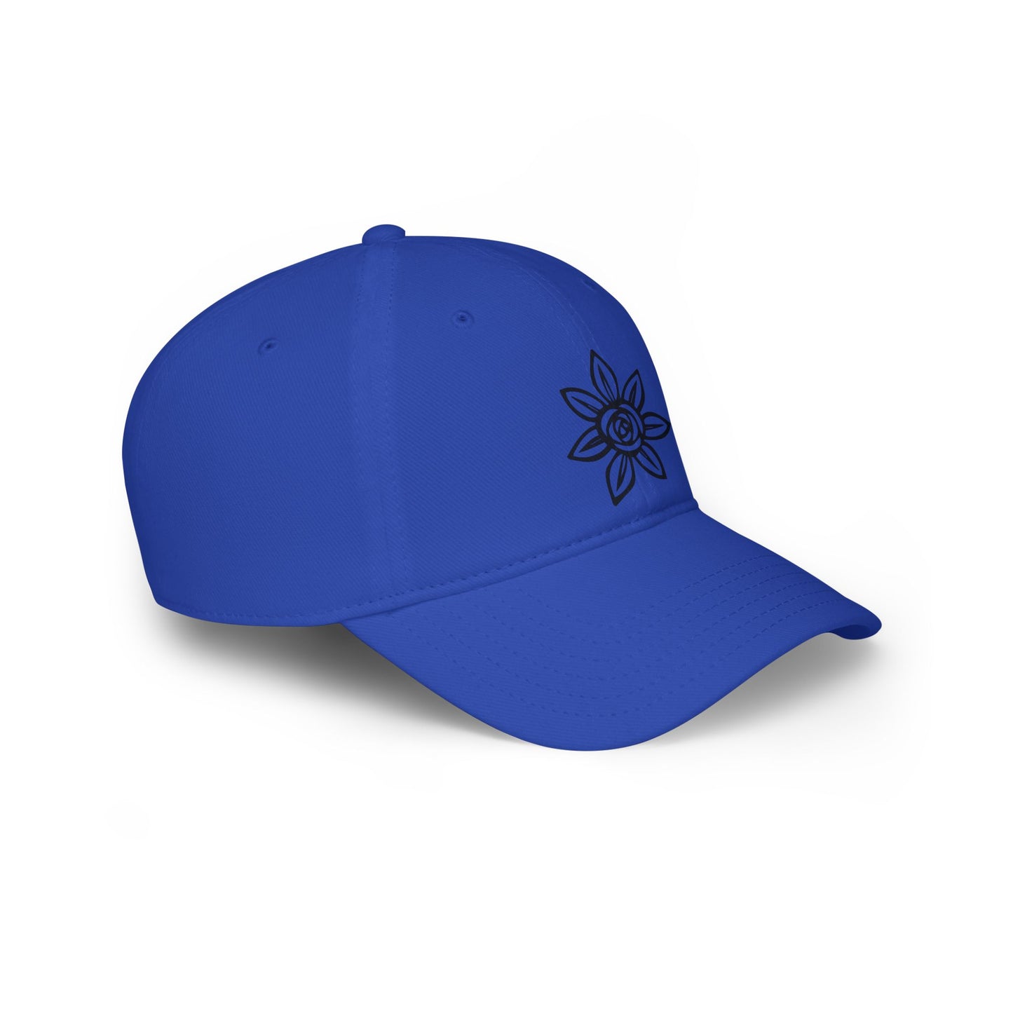 Stylish Floral Low Profile Baseball Cap, Casual Hat, Summer Accessory, Gift for Her, Trendy Headwear, Everyday Wear