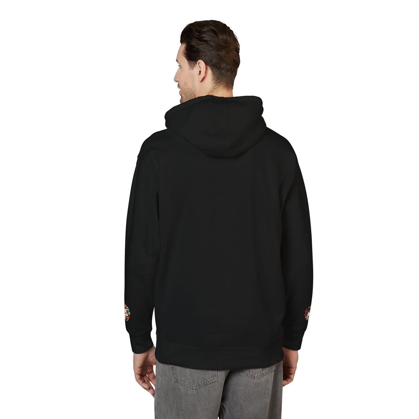 Floral Unisex Fleece Hoodie - Cozy Gift for Nature Lovers, Perfect for Fall, Spring, Birthdays, Relaxation, Outdoor Activities