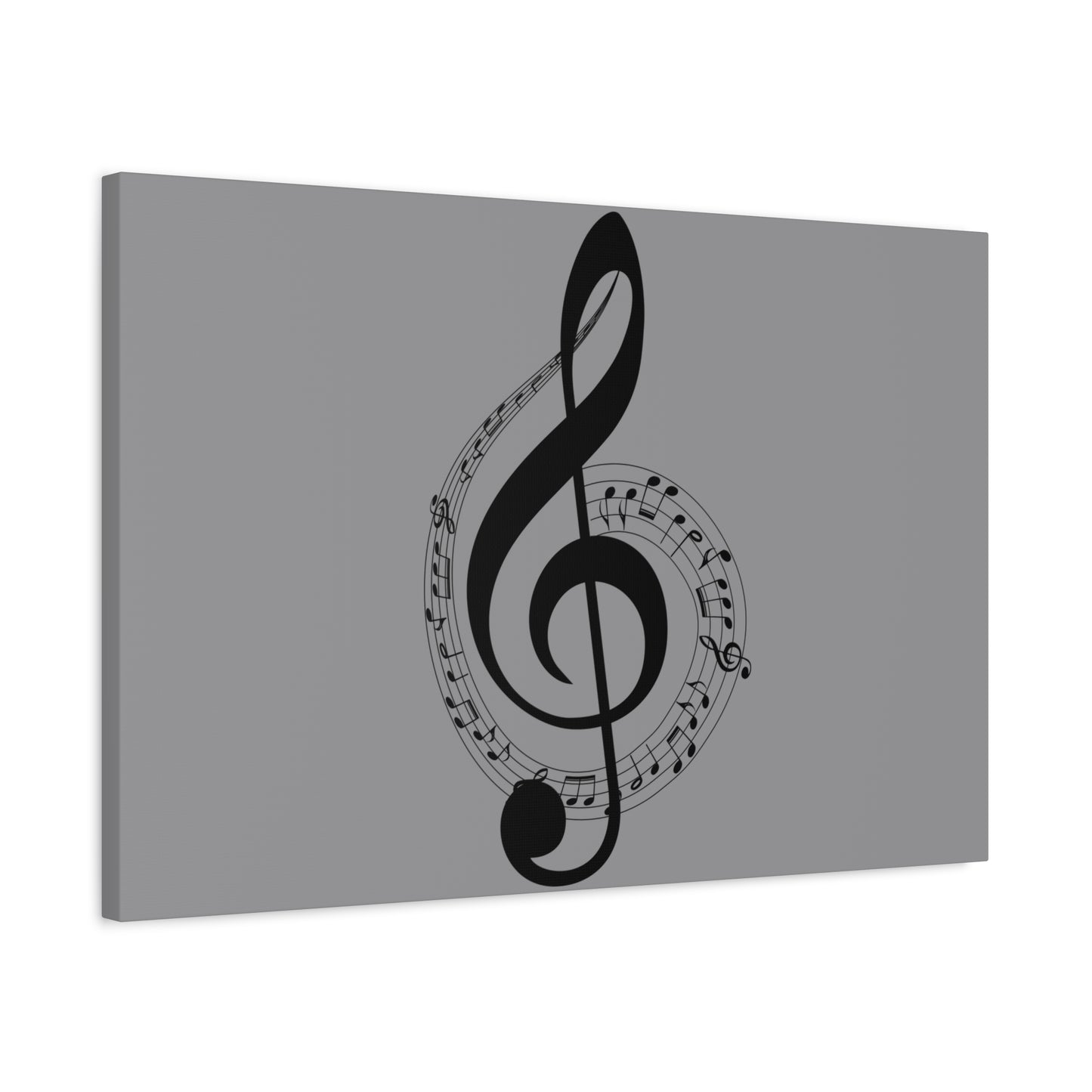Musical Notes Canvas Print, Wall Art for Musicians, Music Lovers, Home Decor, Gift for Music Teacher, Birthday, Housewarming
