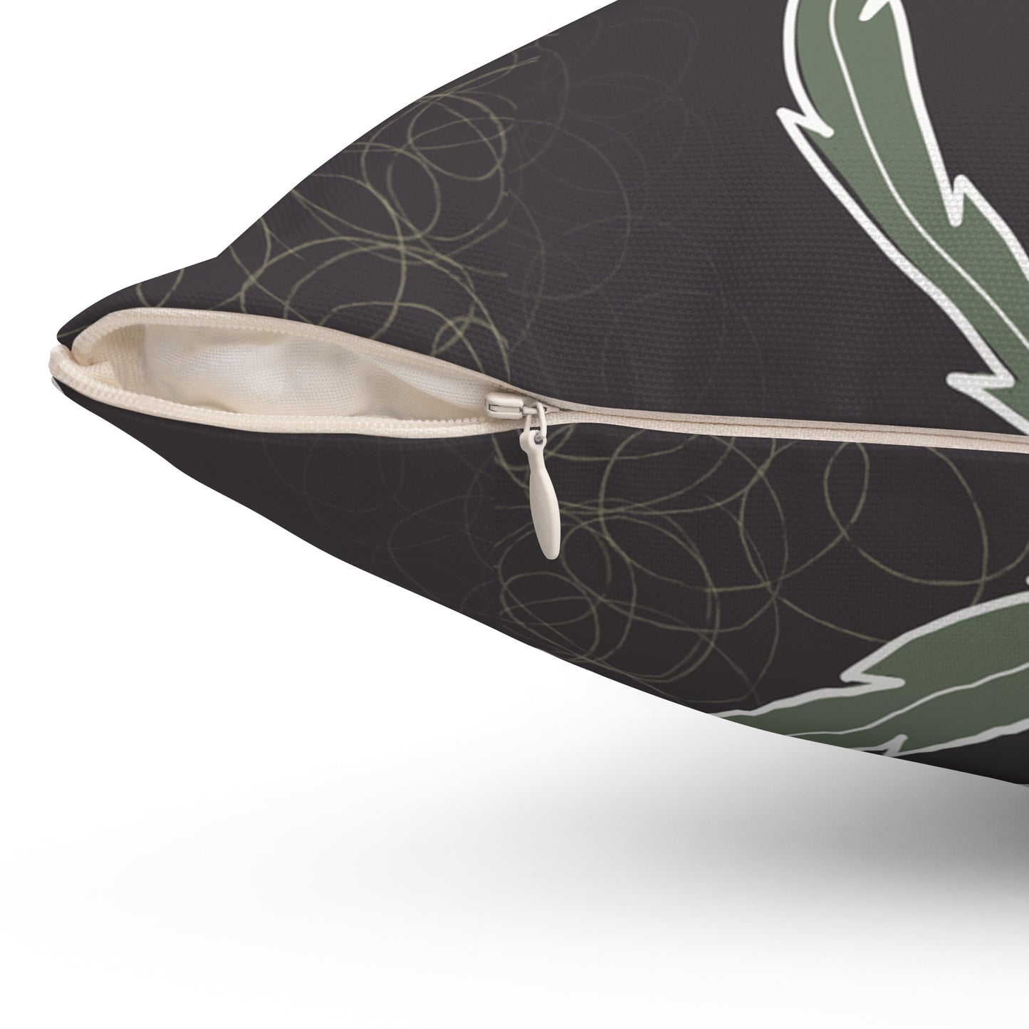 Spun Polyester Square Pillow