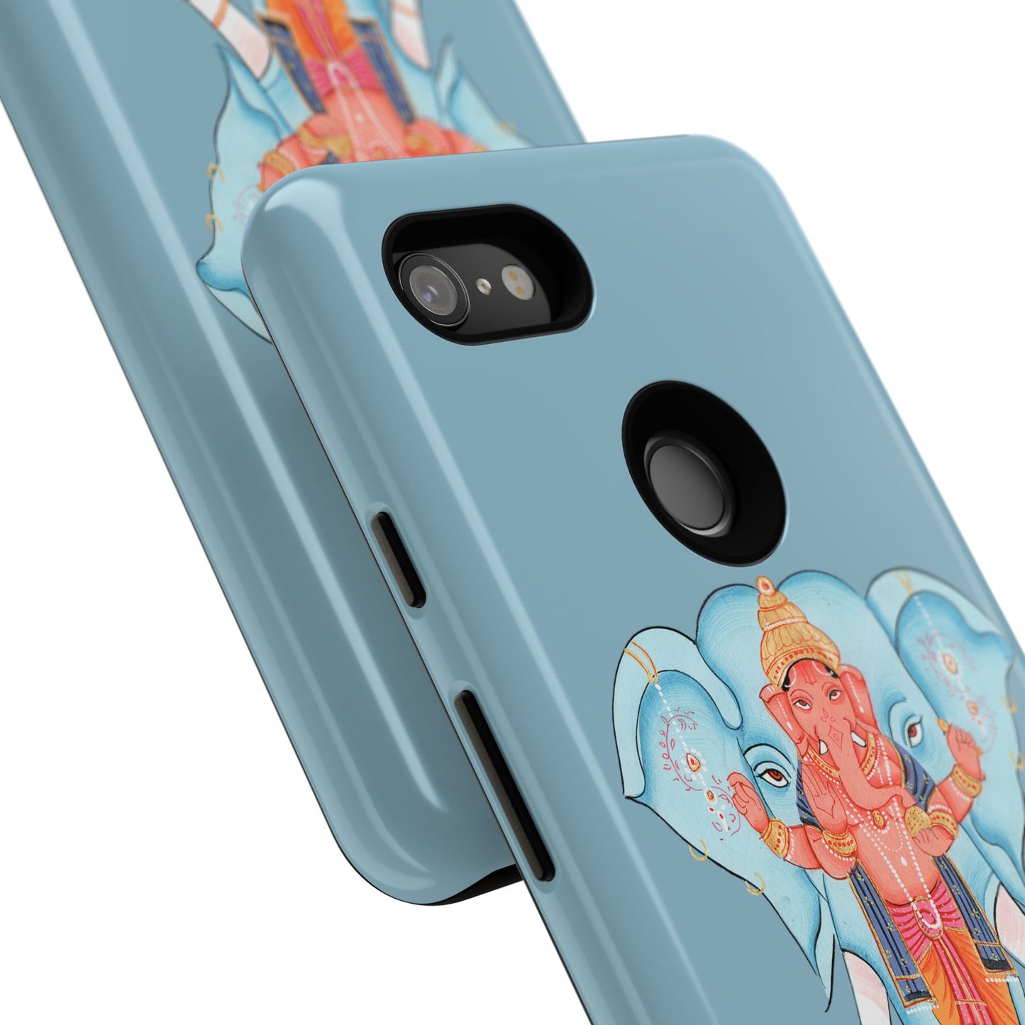 Tough Cases: Ganesh-Inspired Phone Case, Bohemian Phone Cover, Hindu Art Accessory, Festival Gift, Protective Phone Shell