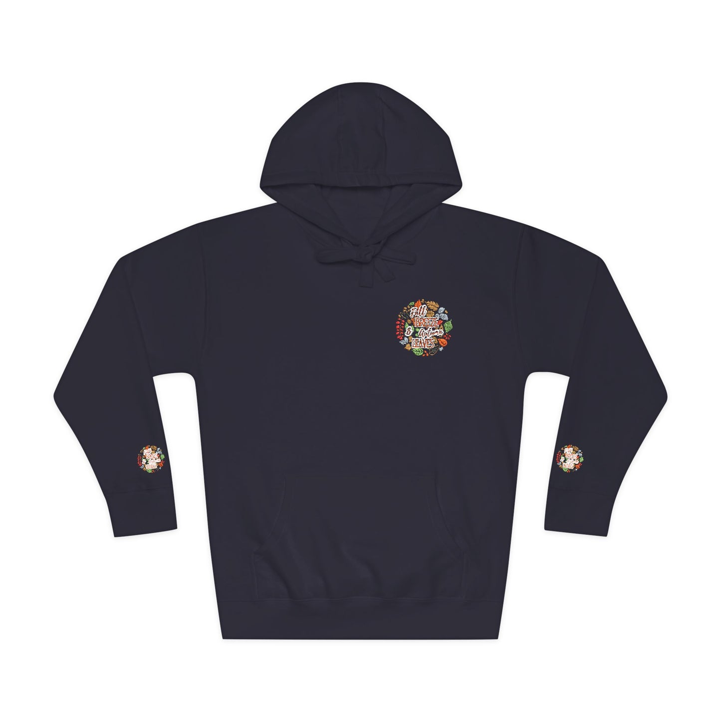 Floral Unisex Fleece Hoodie - Cozy Gift for Nature Lovers, Perfect for Fall, Spring, Birthdays, Relaxation, Outdoor Activities