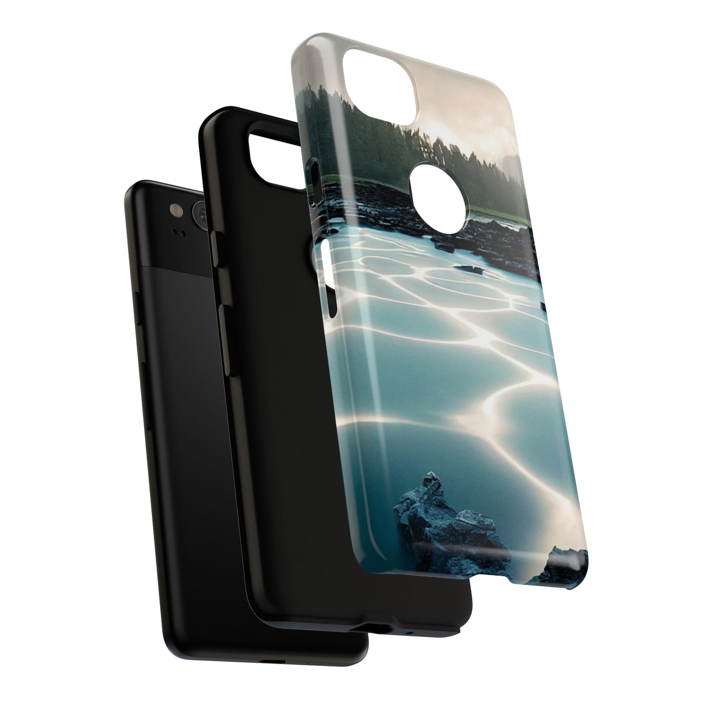 Nature-Inspired Phone Case, Tough Cases for Nature Lovers, Durable Phone Cover, Outdoor Vibe, Unique Gift for Travelers, Eco-Friendly Design