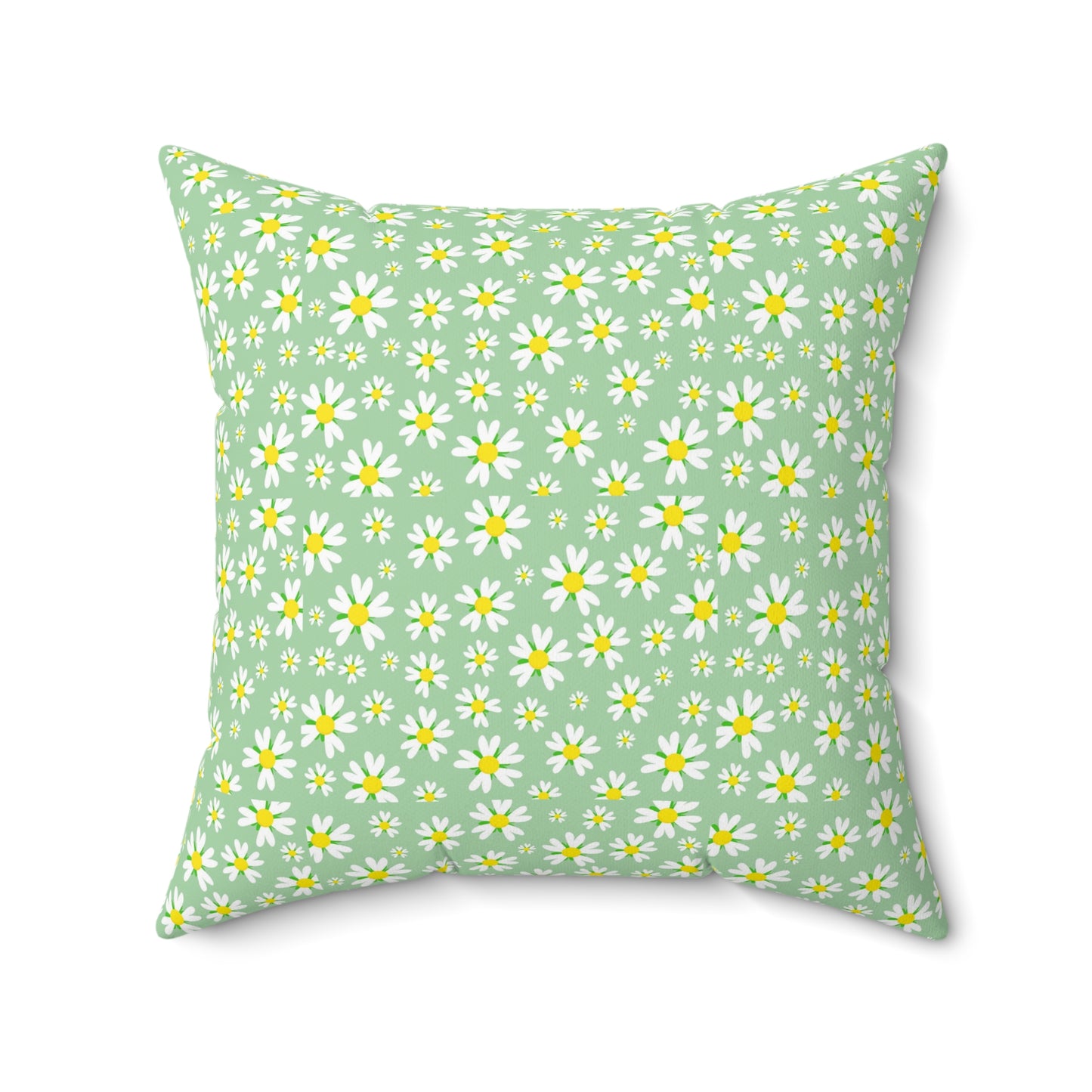 Spring Floral Square Pillow, Cozy Home Decor, Flower Accent Pillow, Gift for Garden Lovers, Living Room Cushion
