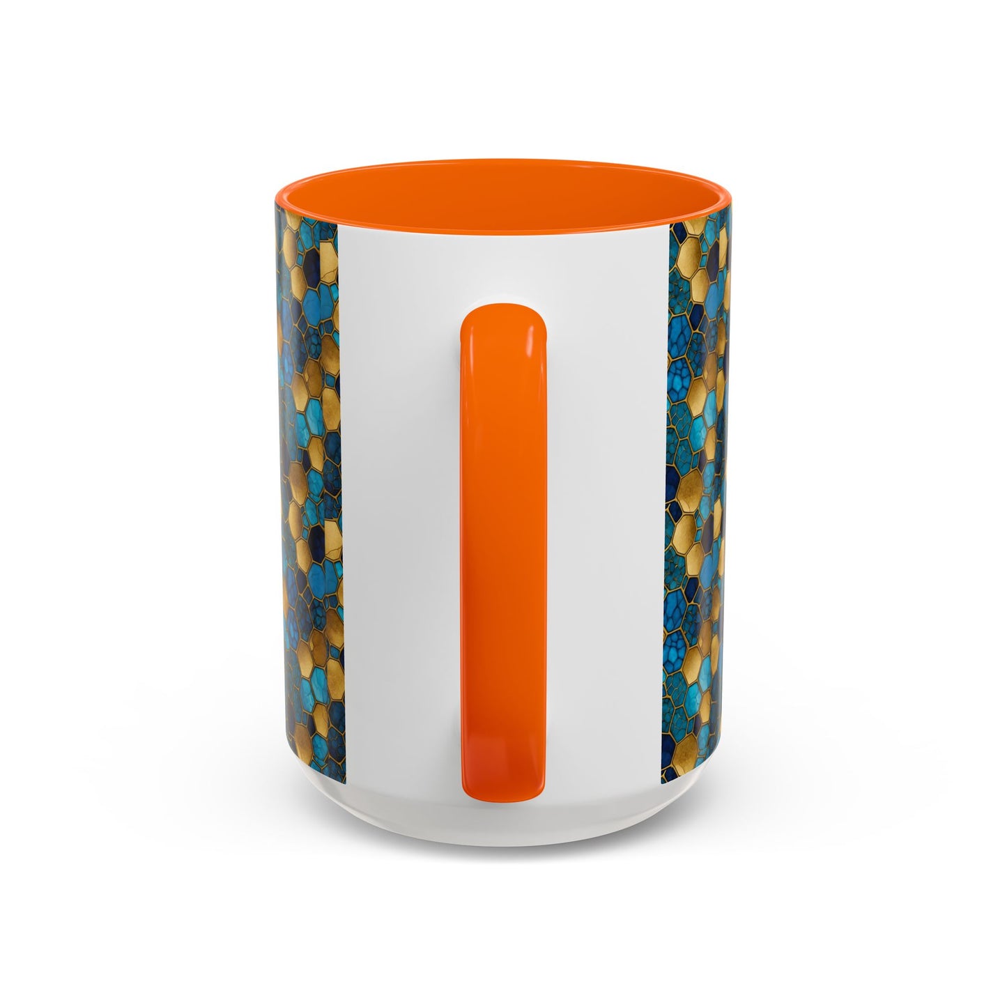 Textured Geometric Accent Coffee Mug, Unique Coffee Cup, Home Decor, Gift for Coffee Lovers, Modern Kitchenware
