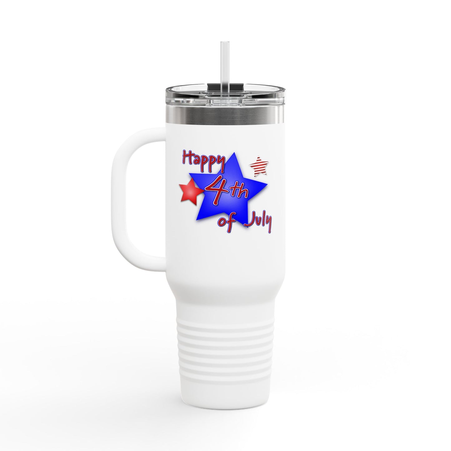 Insulated Travel Mug, 40oz Patriotic