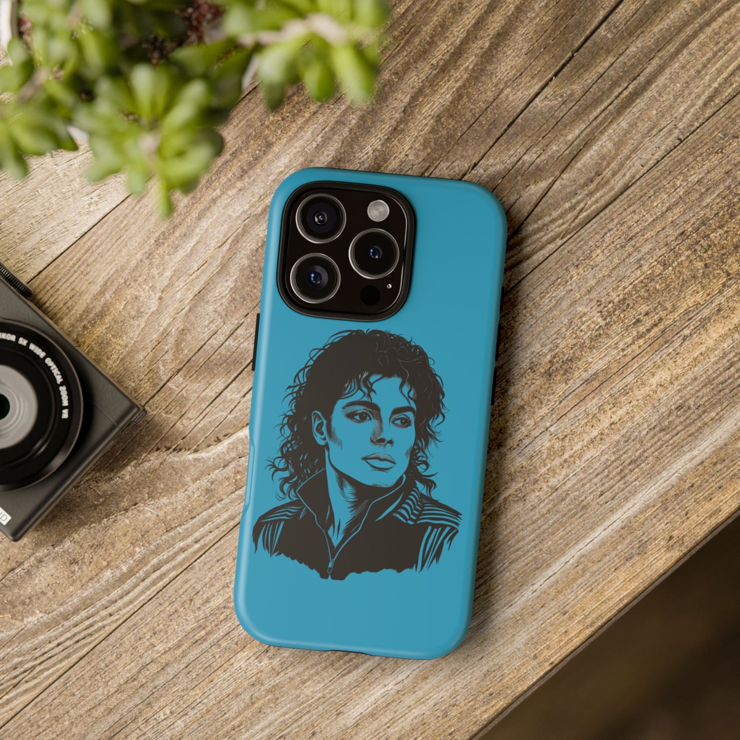 Michael Jackson Phone Case - Tough Cases, Pop Music Gifts, Retro Art, Unique Phone Accessories, Vintage Design