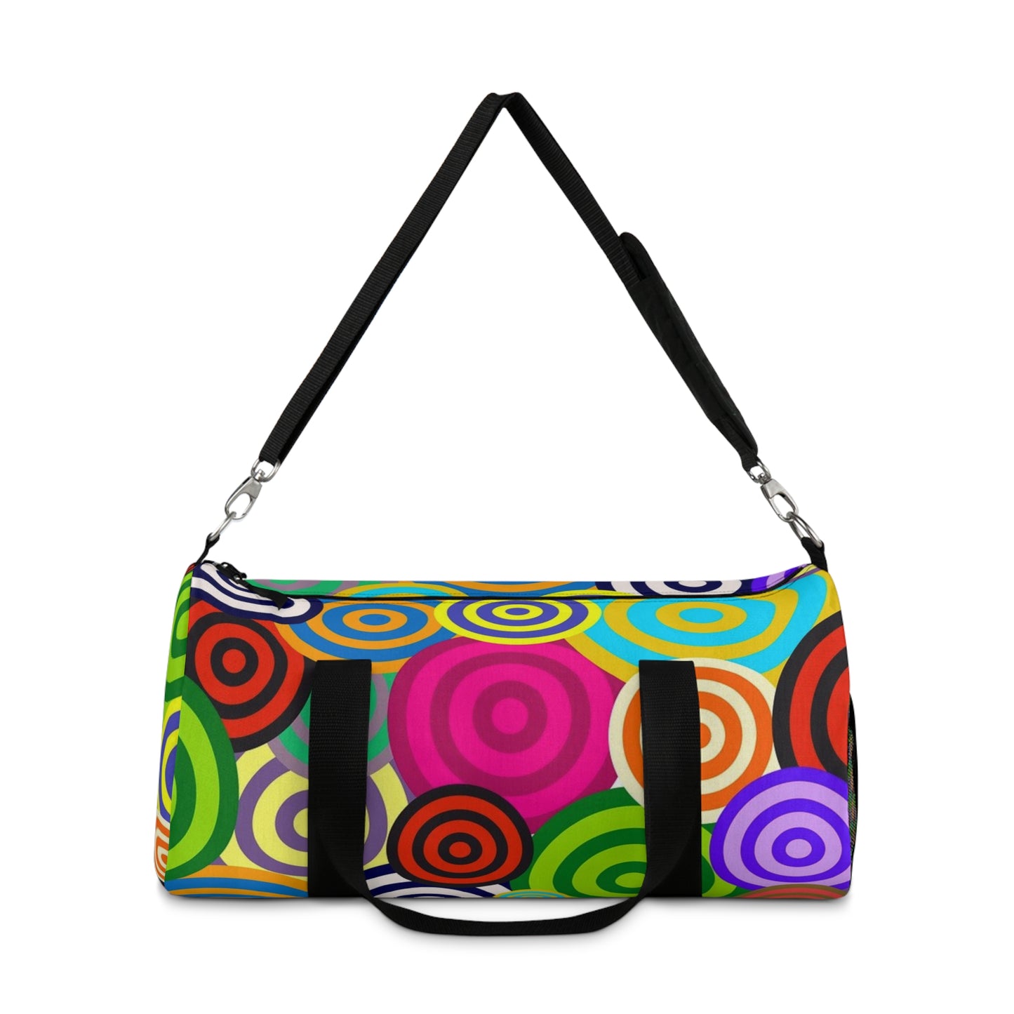 Colorful Swirl Duffel Bag for Gym, Travel, or Weekend Getaways, Fun Design, Perfect Gift for Adventurers, Gym Lovers, Holiday Travel