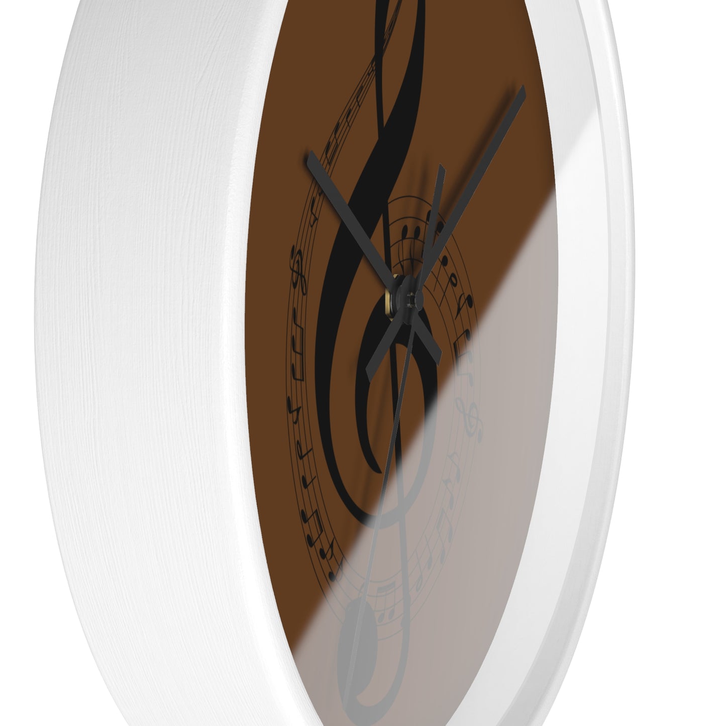 Musical Notes Wall Clock, Unique Home Decor for Musicians