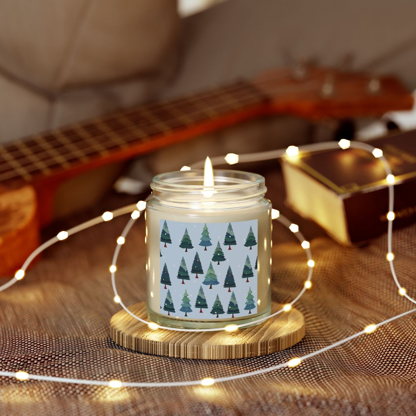 Festive Scented Candles, Holiday Decor, Aromatherapy Gifts, Eco-Friendly Candles, Christmas Candles, Home Fragrance