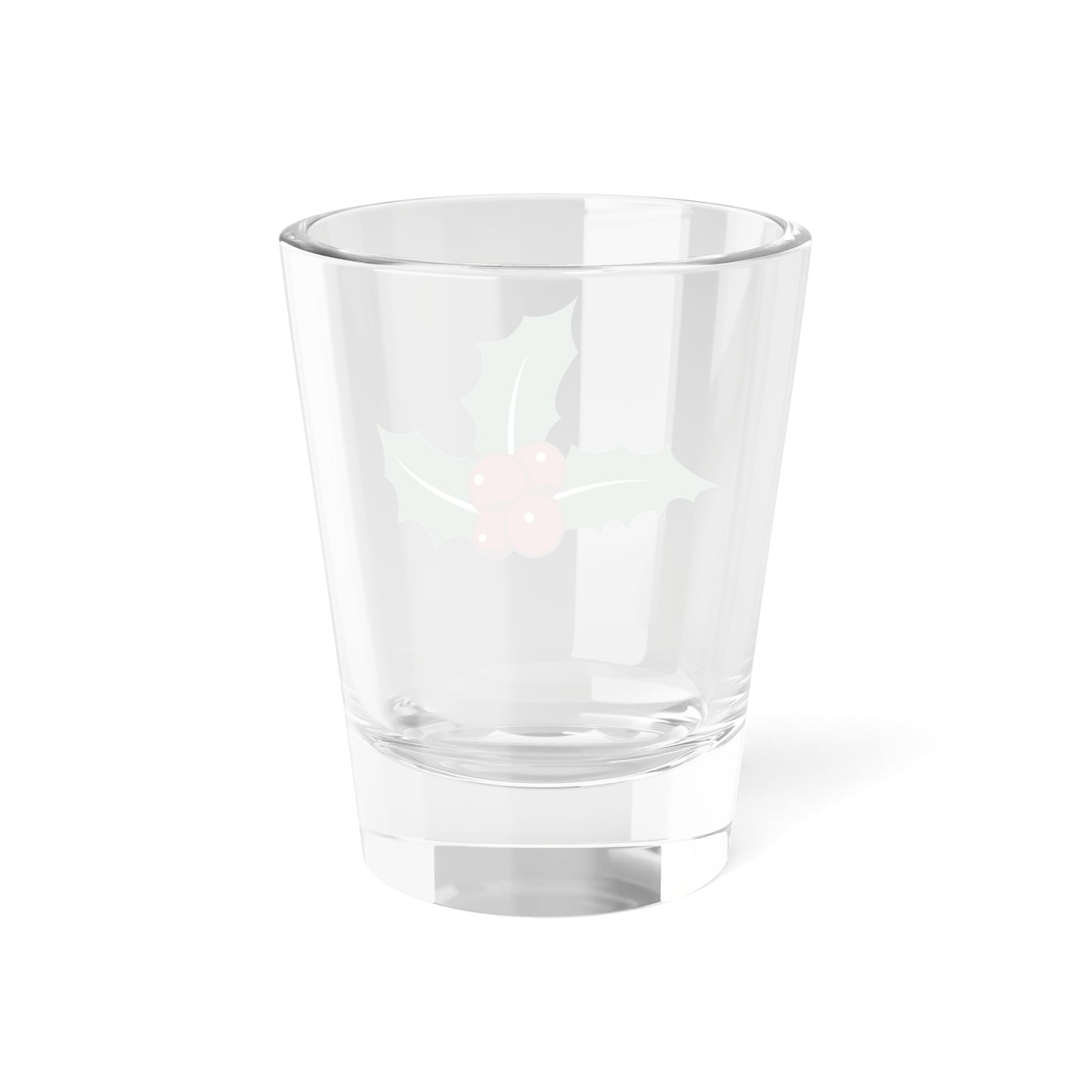 Festive Holly Shot Glass, Holiday Drinkware, Christmas Gatherings, Fun Cocktail Accessory, Unique Gift Idea, Winter Celebrations